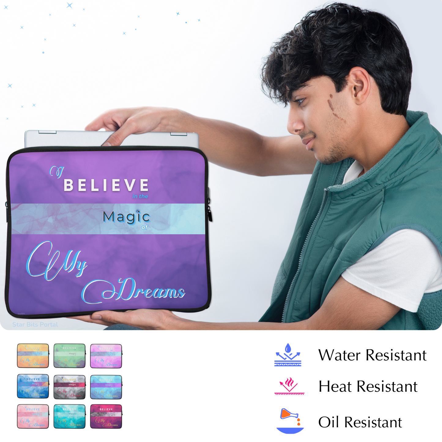 LAPTOP SLEEVE - Tranquil Tide