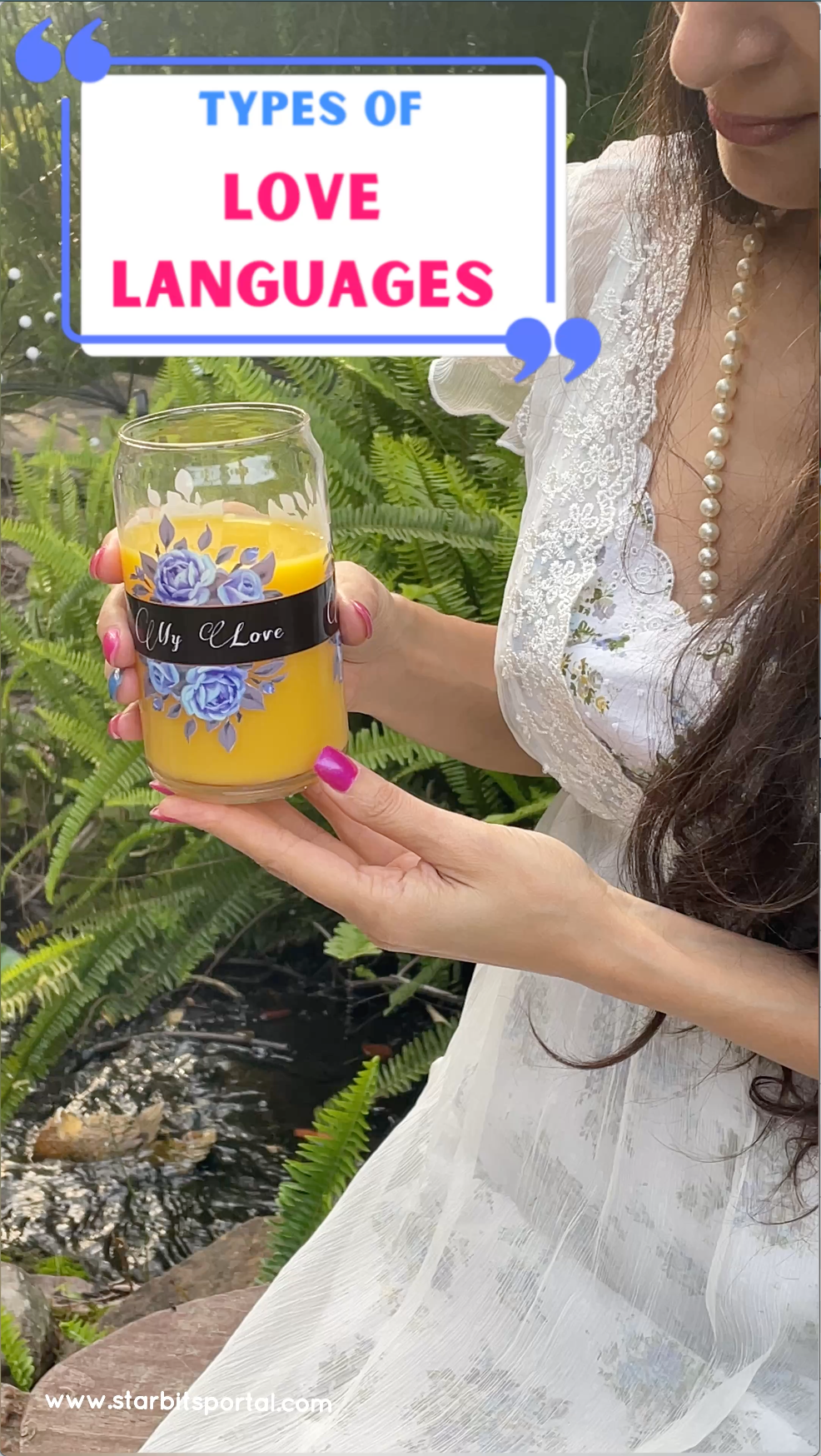 TallCanGlass_BlueFloral_LoveLanguagesGift