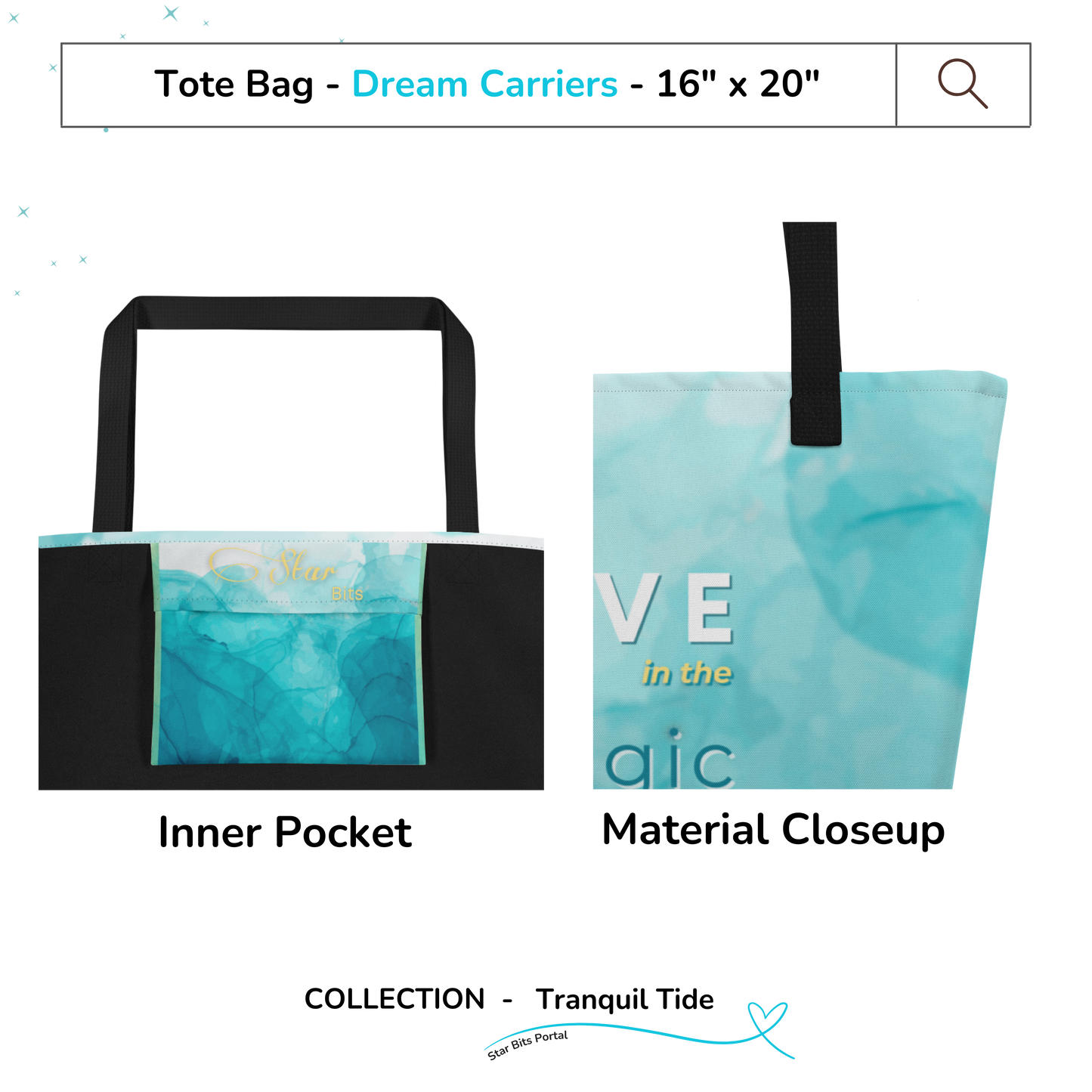TOTE BAG - Tranquil Tide