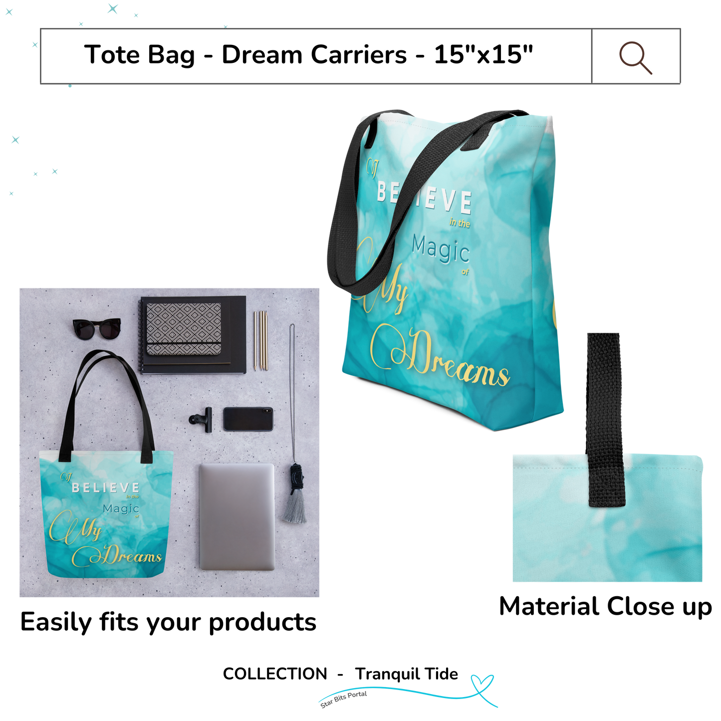 TOTE BAG - Tranquil Tide