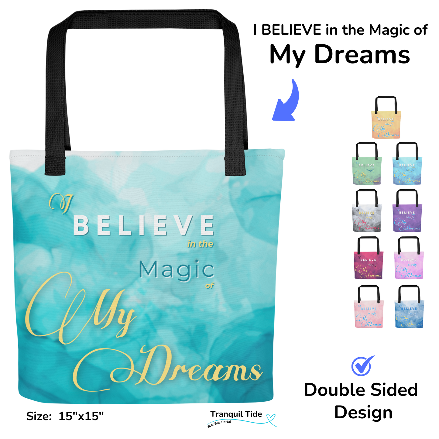 TOTE BAG - Tranquil Tide