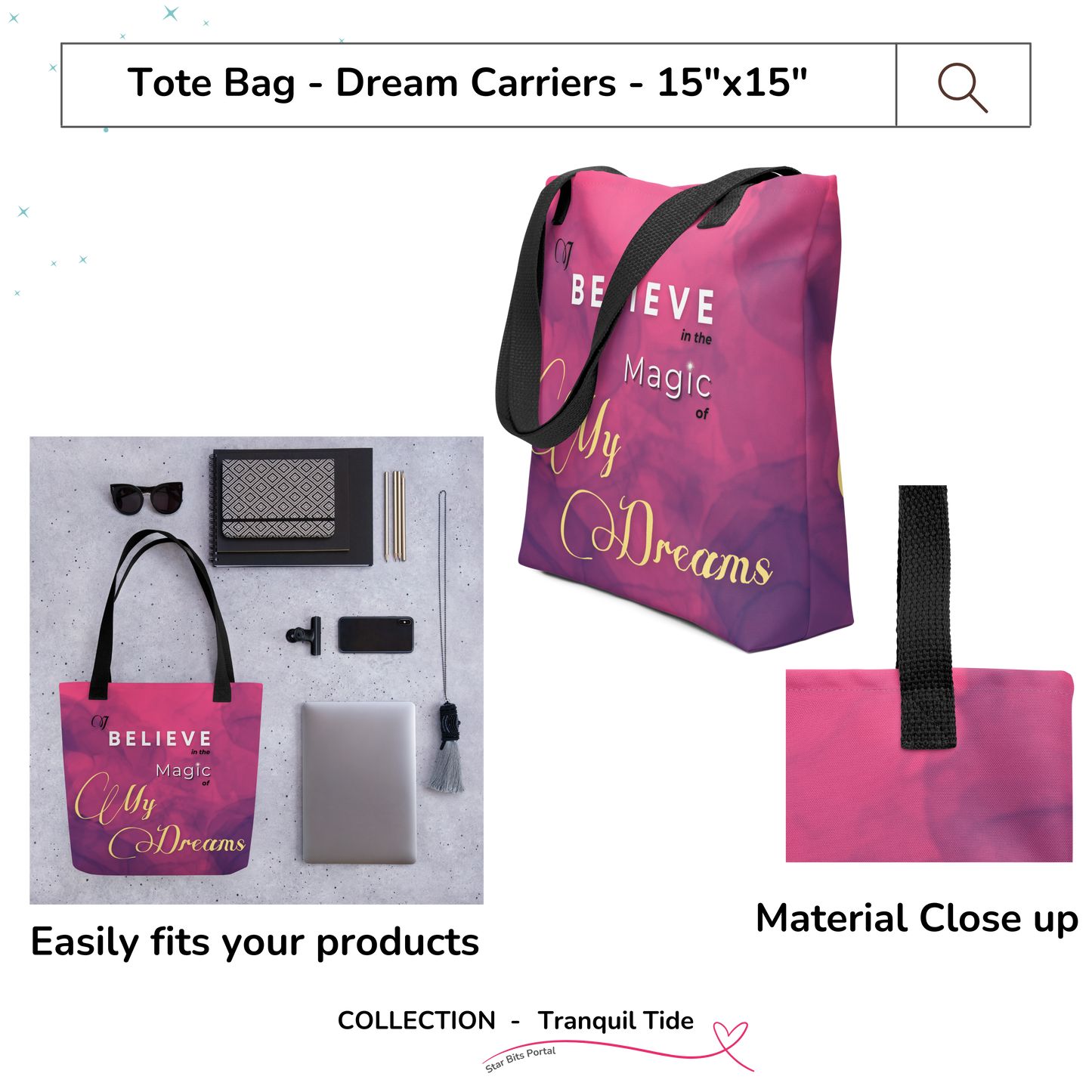 TOTE BAG - Tranquil Tide