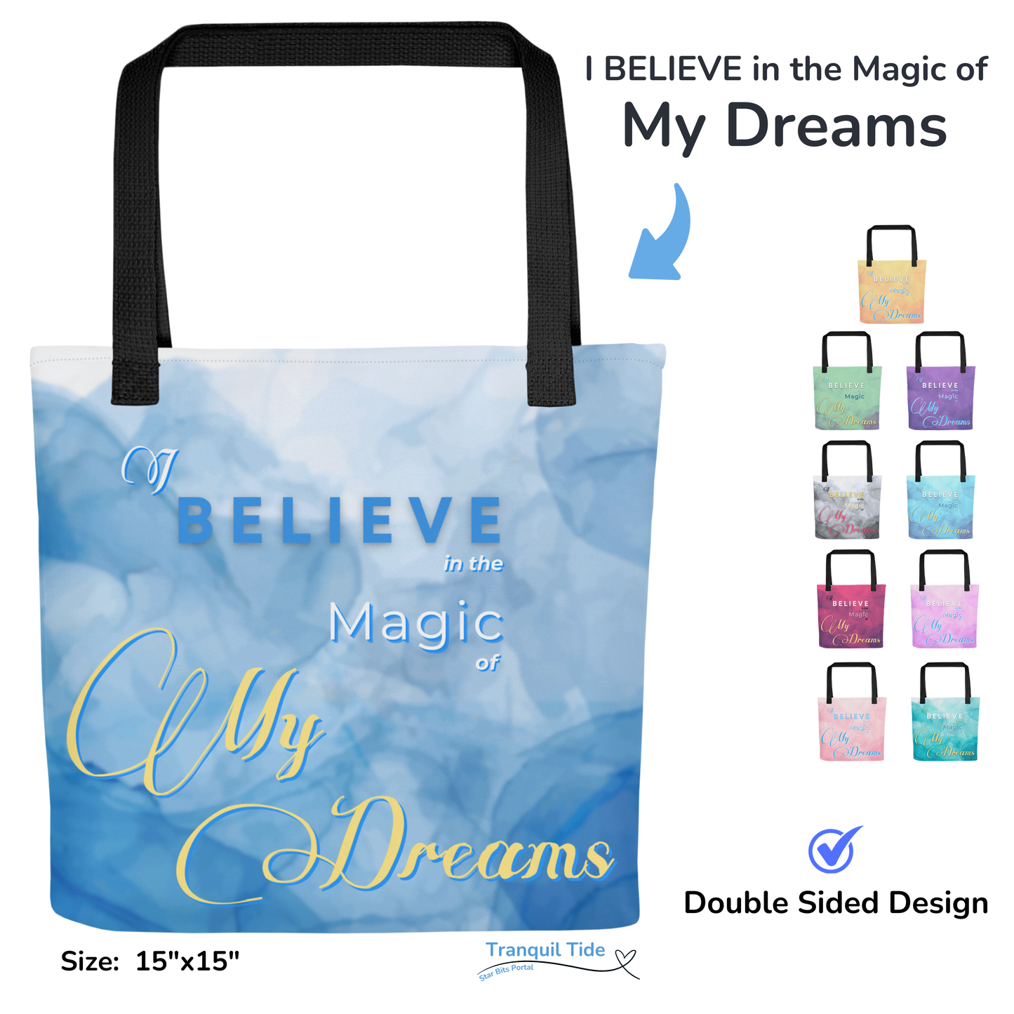 TOTE BAG - Tranquil Tide