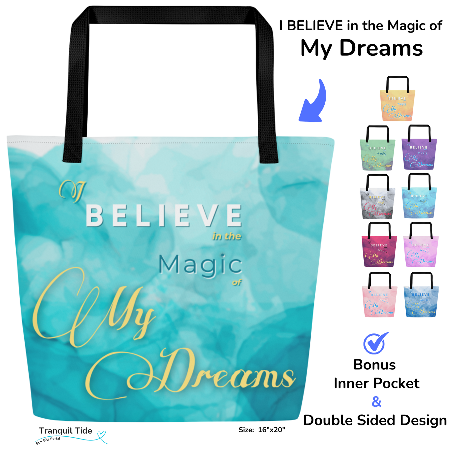 TOTE BAG - Tranquil Tide