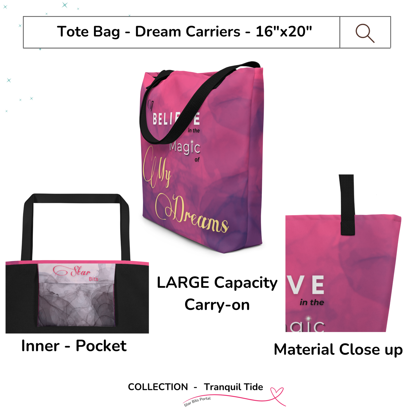 TOTE BAG - Tranquil Tide