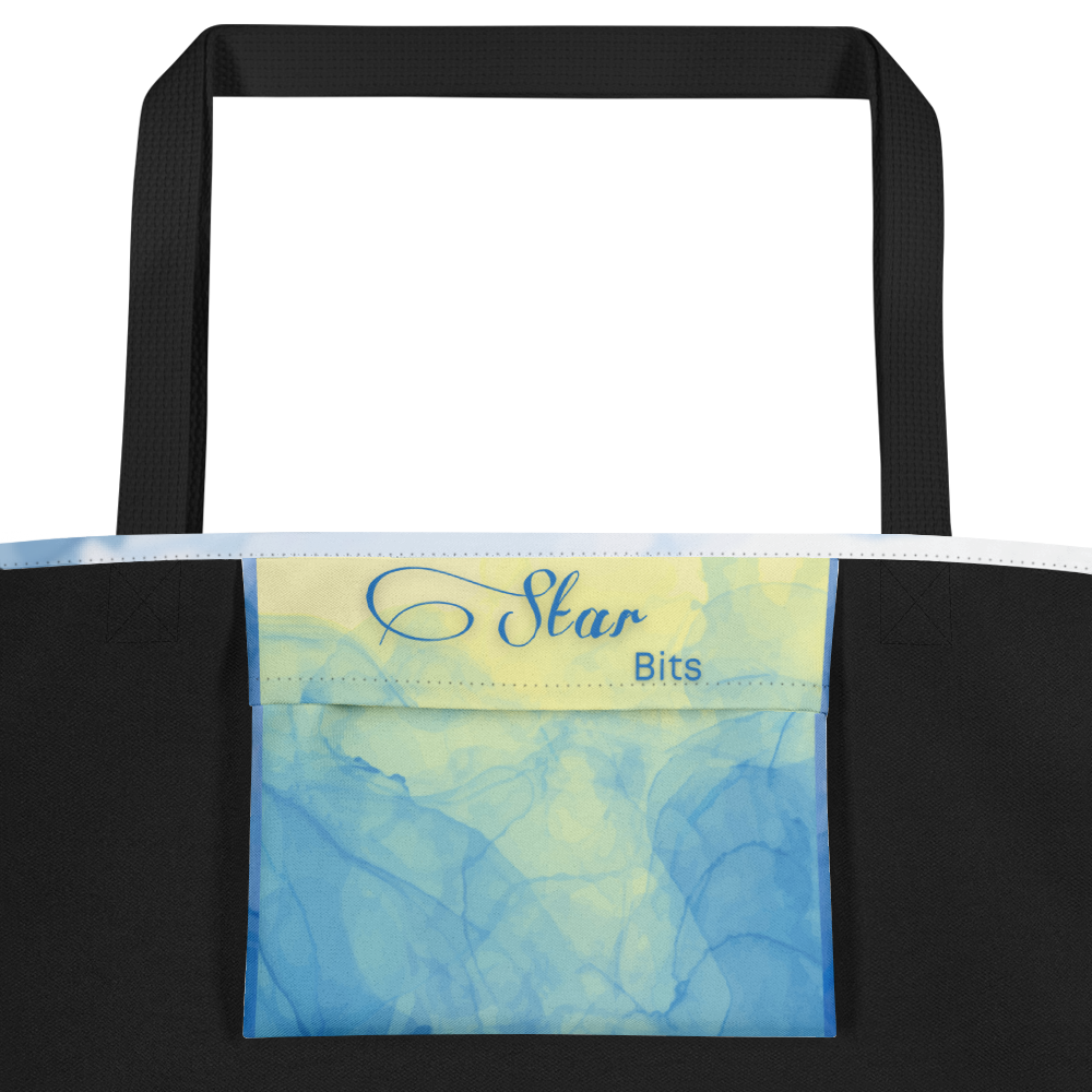 ToteBagLarge_TRANQUILTIDE_SapphireBlue_16x20_StarBits