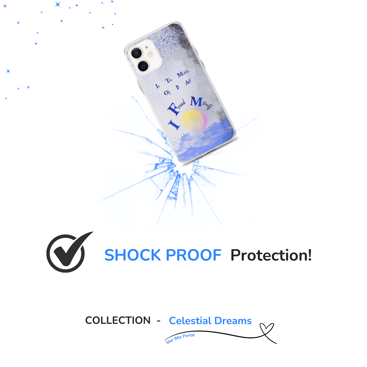 CLEAR iPHONE® CASE - Celestial Dreams