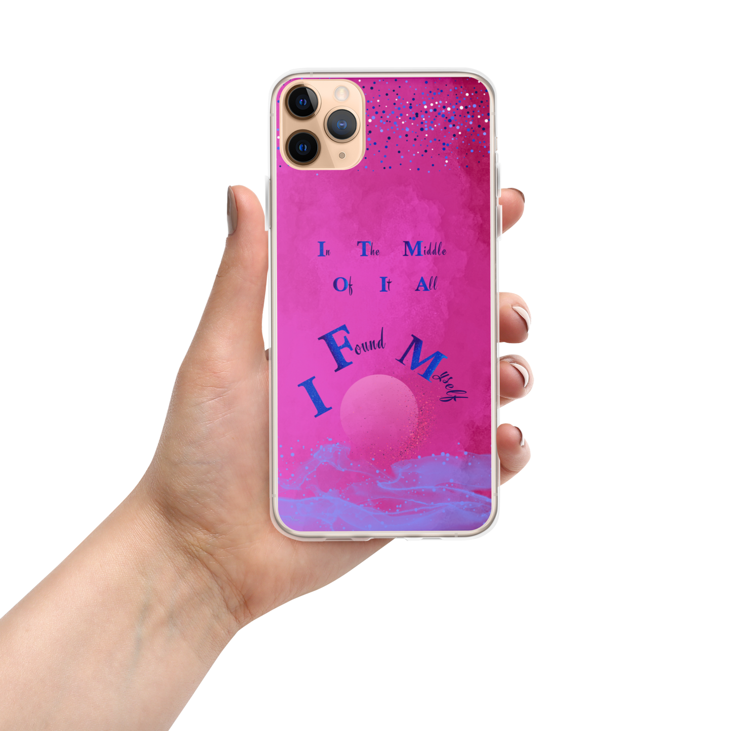 CleariPhoneCase_CELESTIALDREAMS_FuchsiaFusion_11ProMax_StarBits