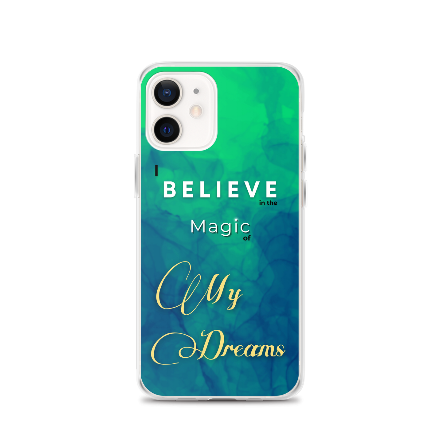 CLEAR iPHONE CASE - Tranquil Tide