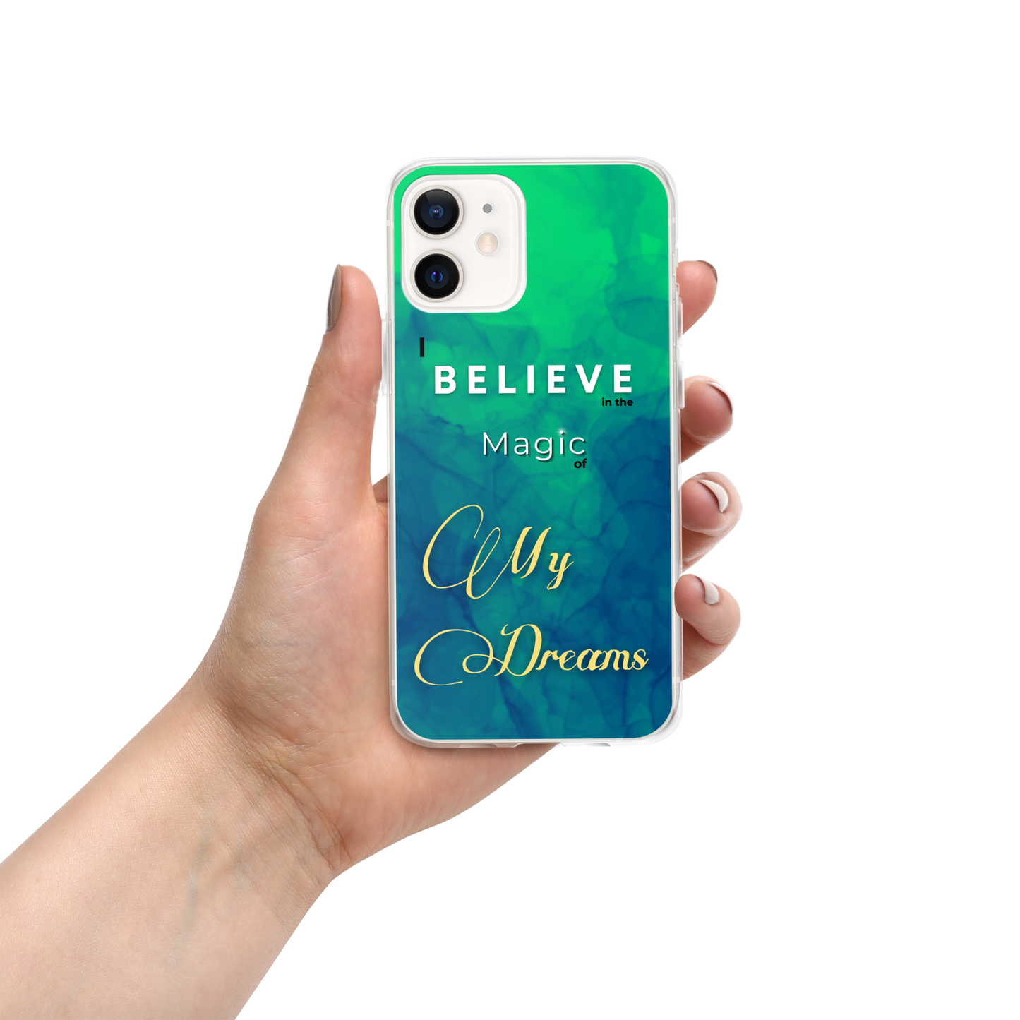 CLEAR iPHONE CASE - Tranquil Tide