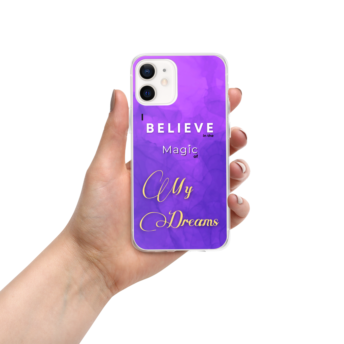 CLEAR iPHONE CASE - Tranquil Tide