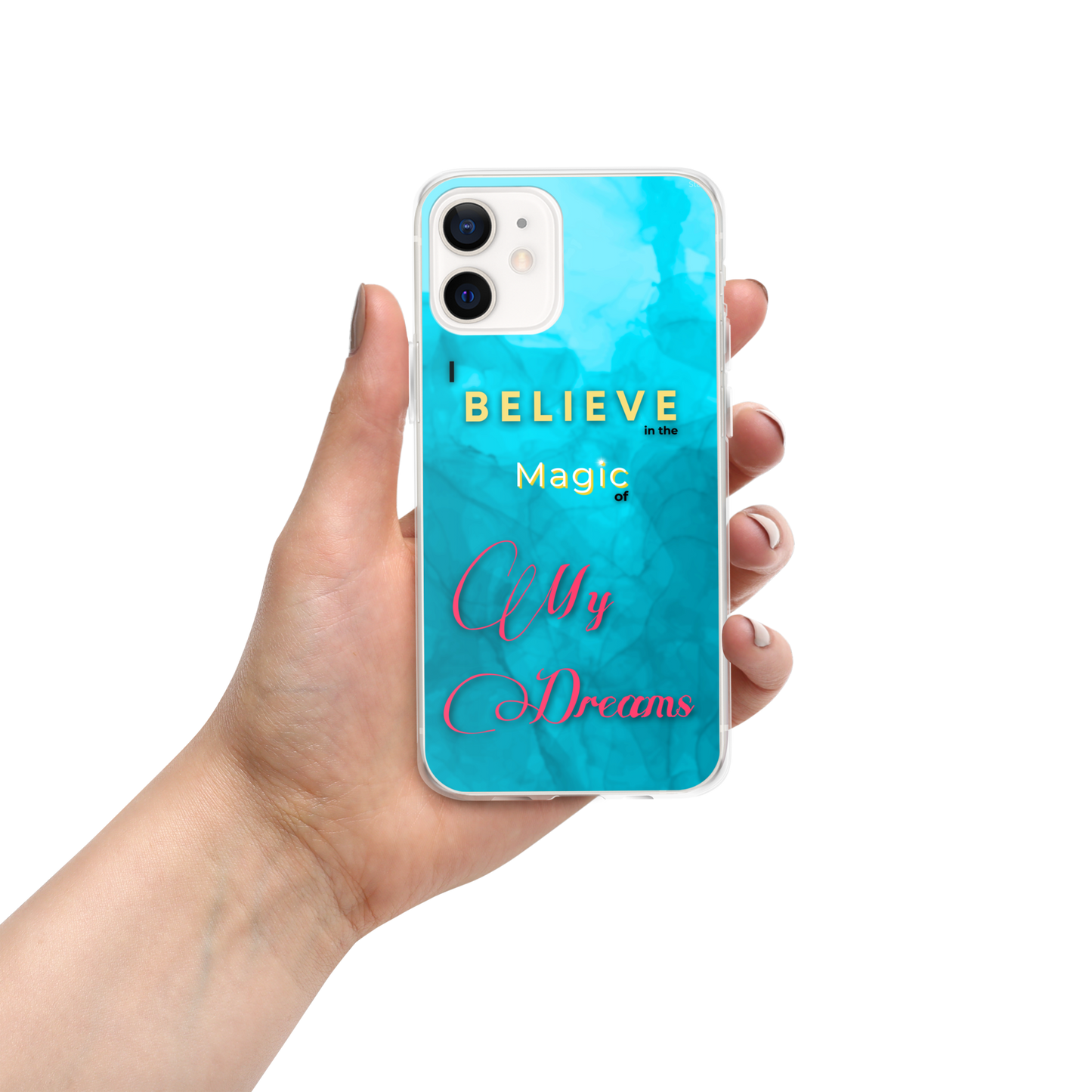 CLEAR iPHONE CASE - Tranquil Tide
