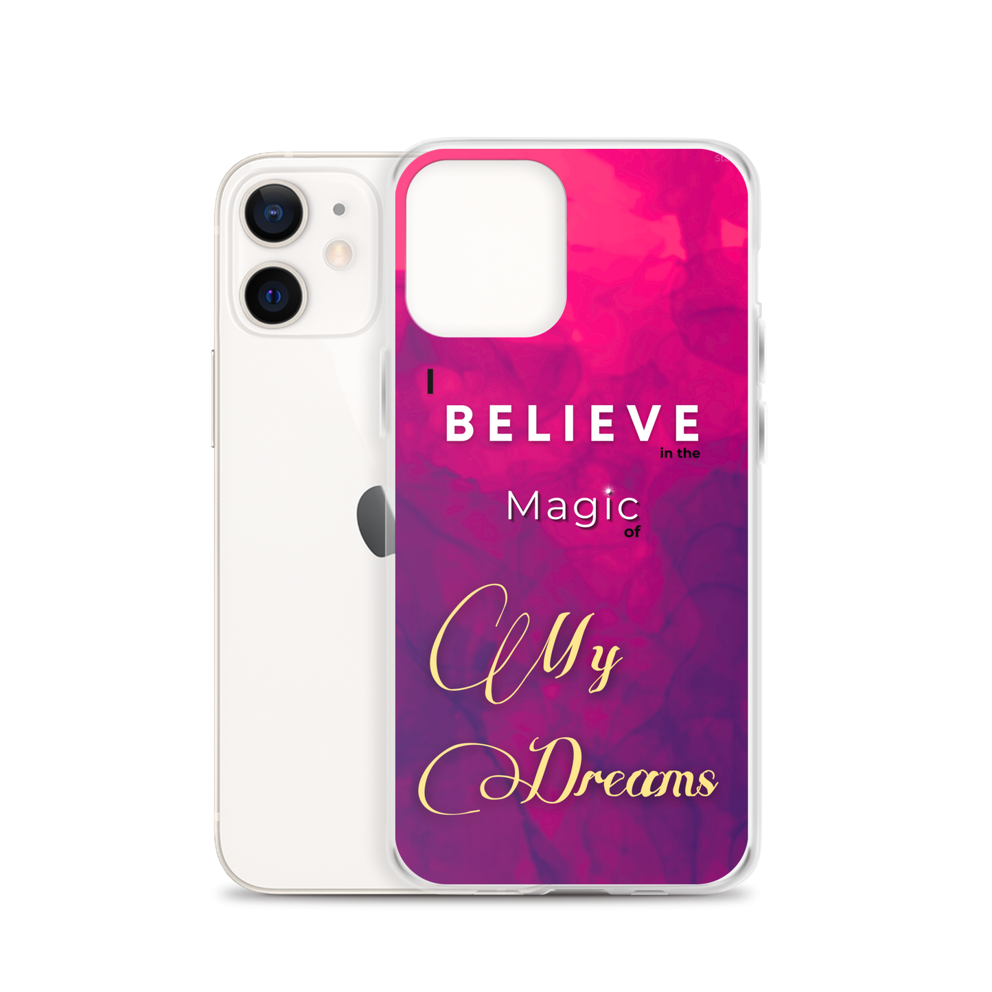 CLEAR iPHONE CASE - Tranquil Tide