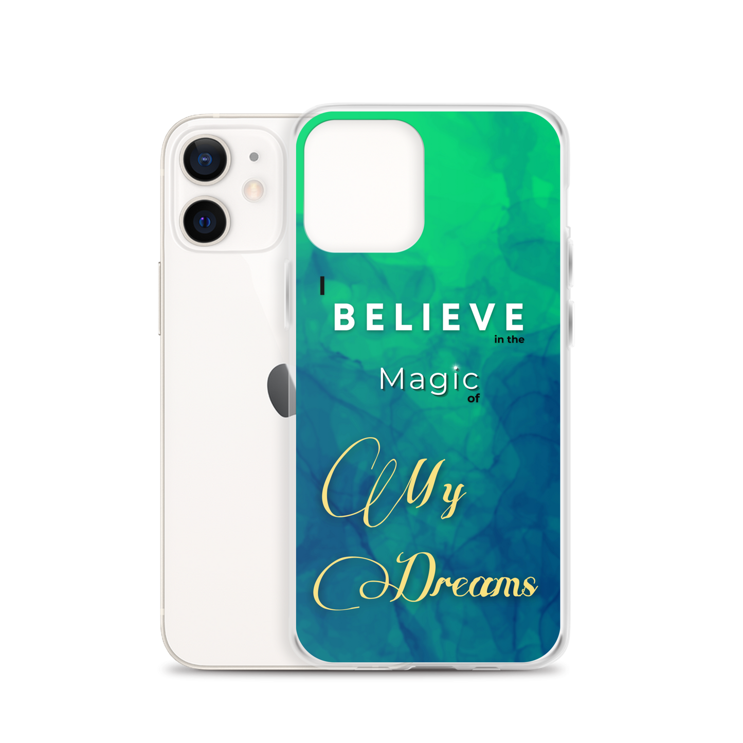 CLEAR iPHONE CASE - Tranquil Tide