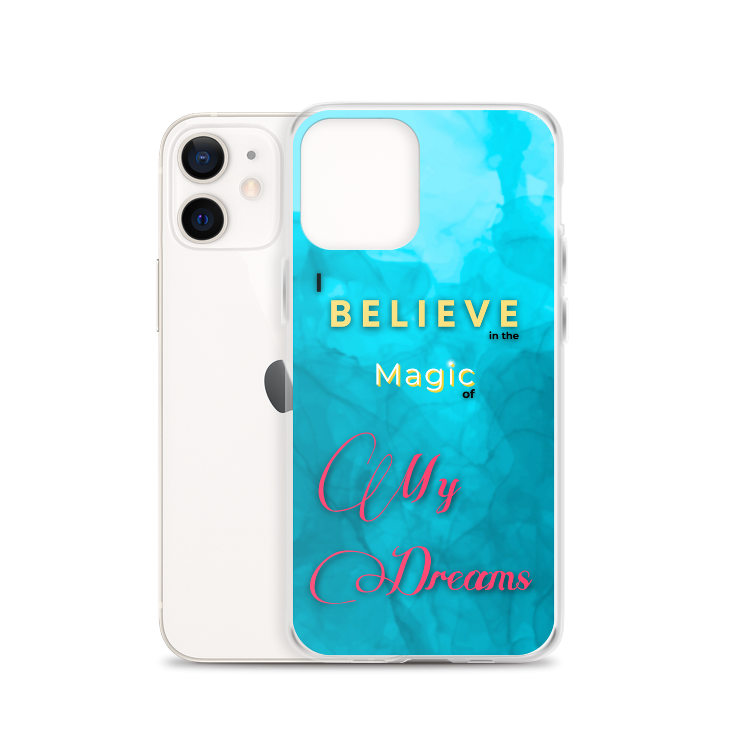 CLEAR iPHONE CASE - Tranquil Tide