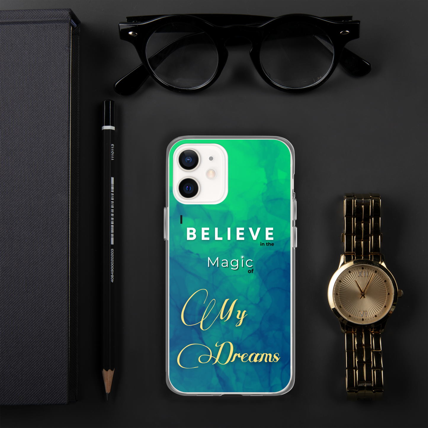 CLEAR iPHONE CASE - Tranquil Tide