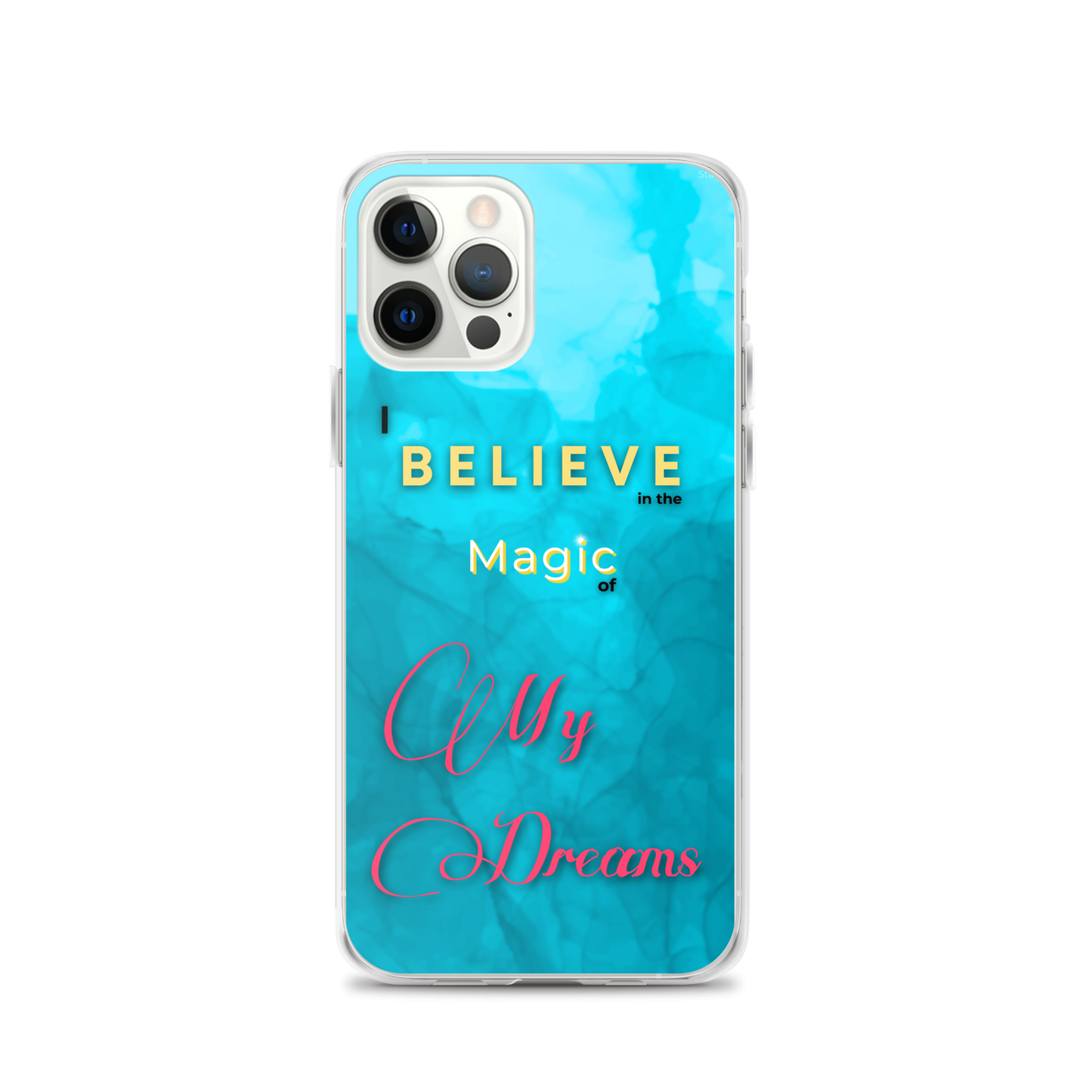 CLEAR iPHONE CASE - Tranquil Tide