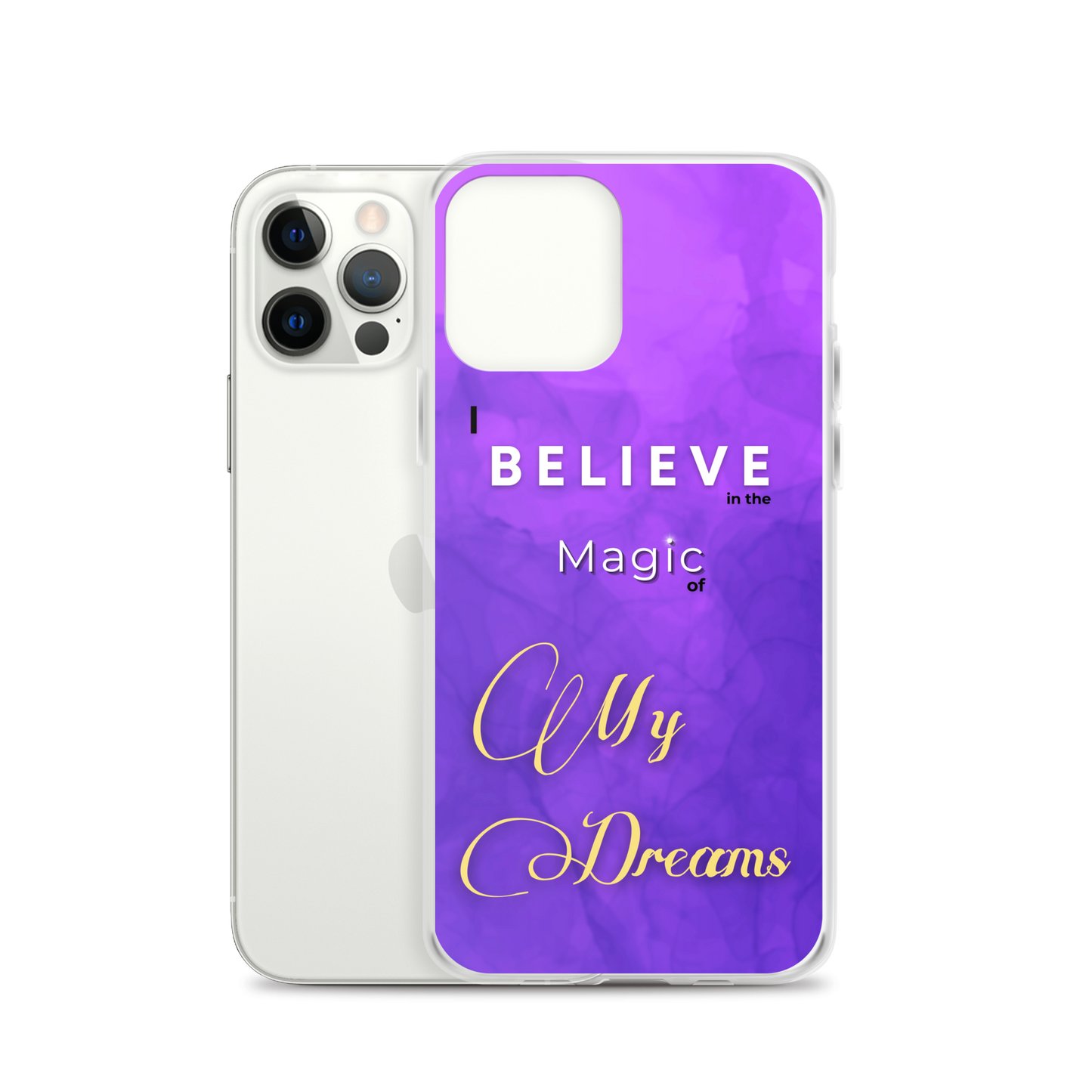 CLEAR iPHONE CASE - Tranquil Tide