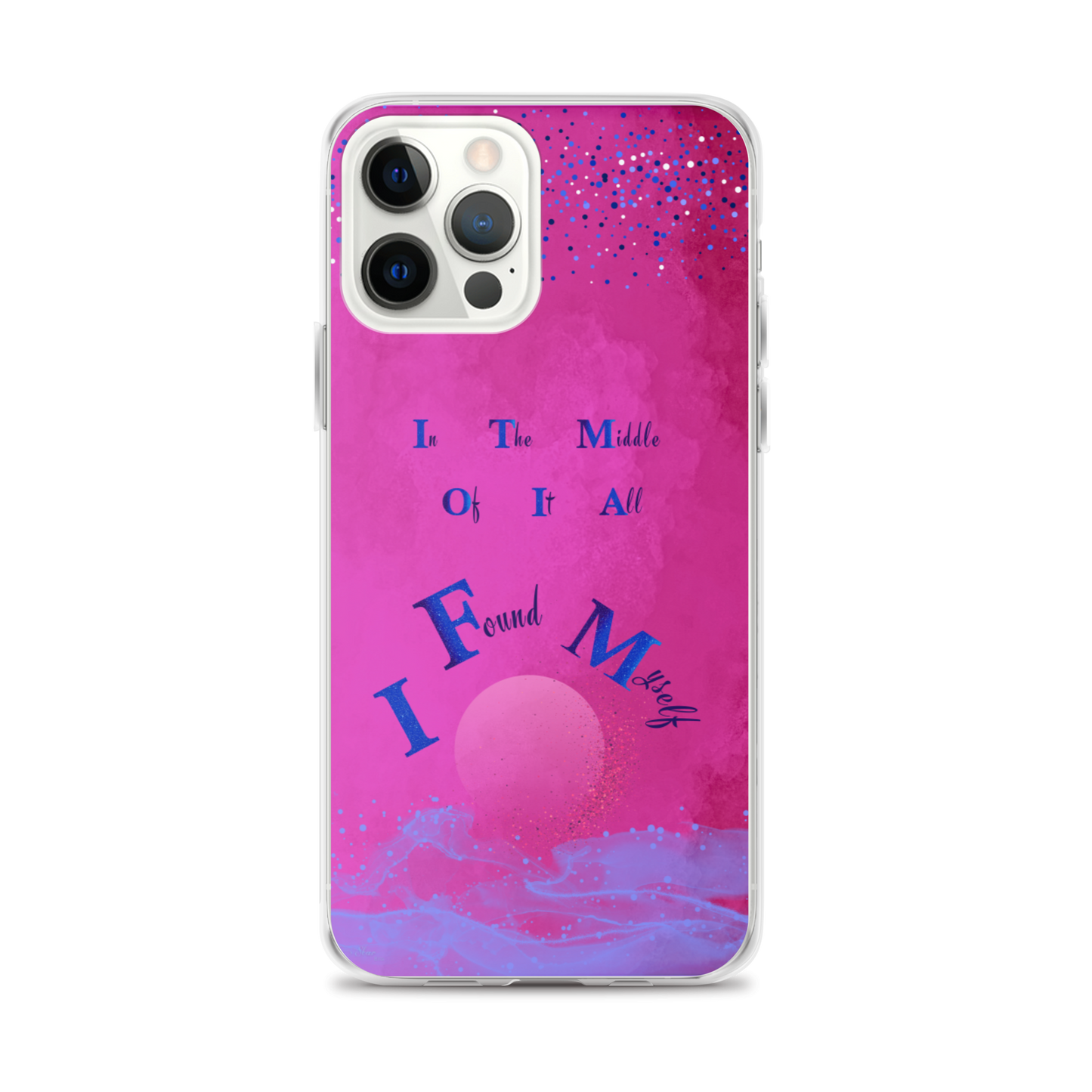 CleariPhoneCase_CELESTIALDREAMS_FuchsiaFusion_12Pro_StarBits