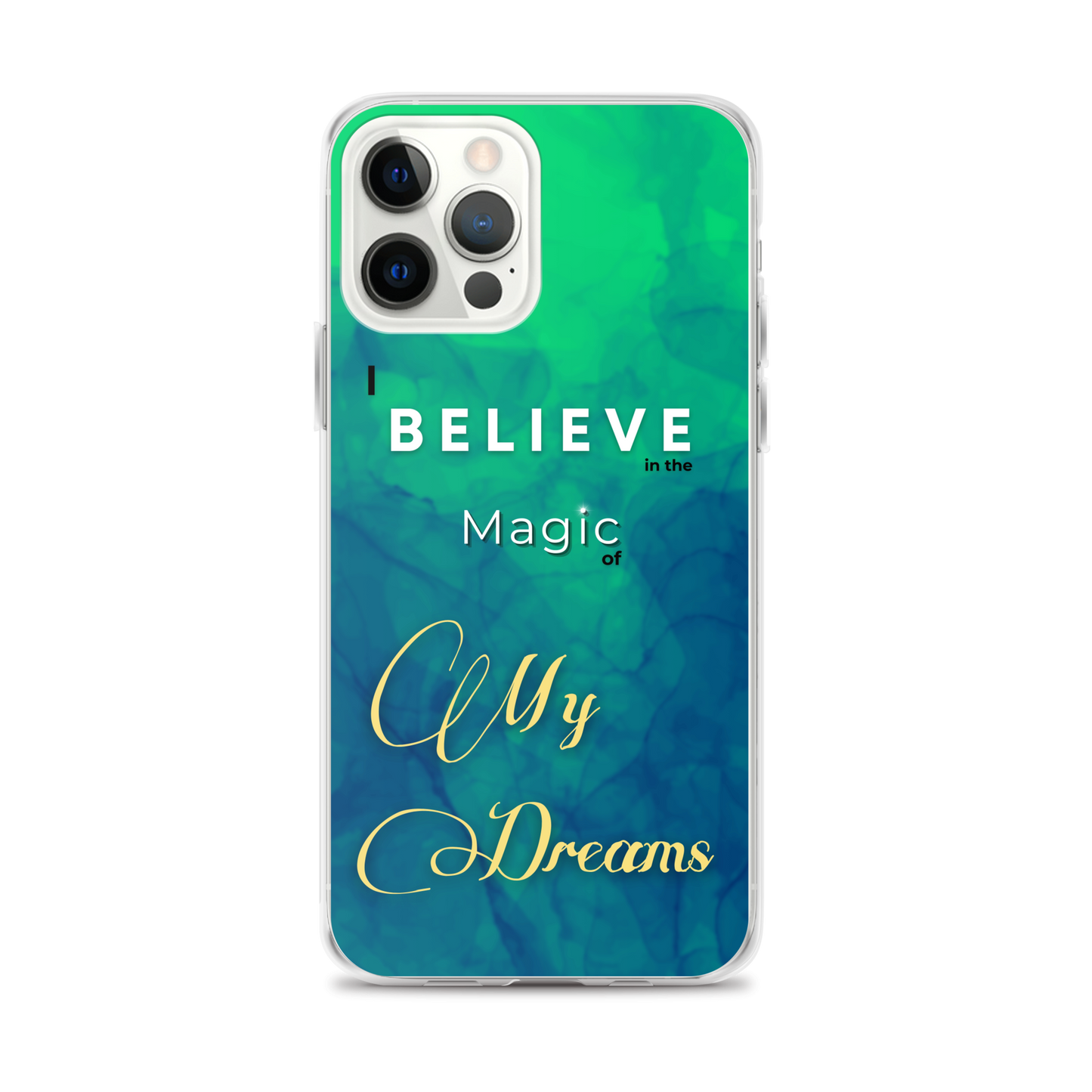 CLEAR iPHONE CASE - Tranquil Tide