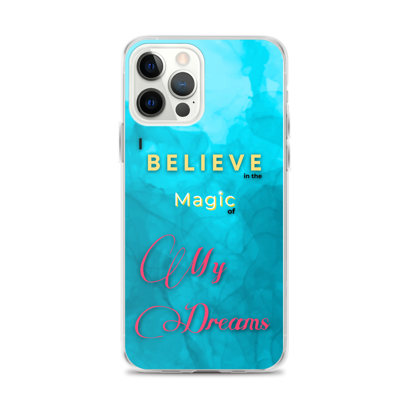 CLEAR iPHONE CASE - Tranquil Tide