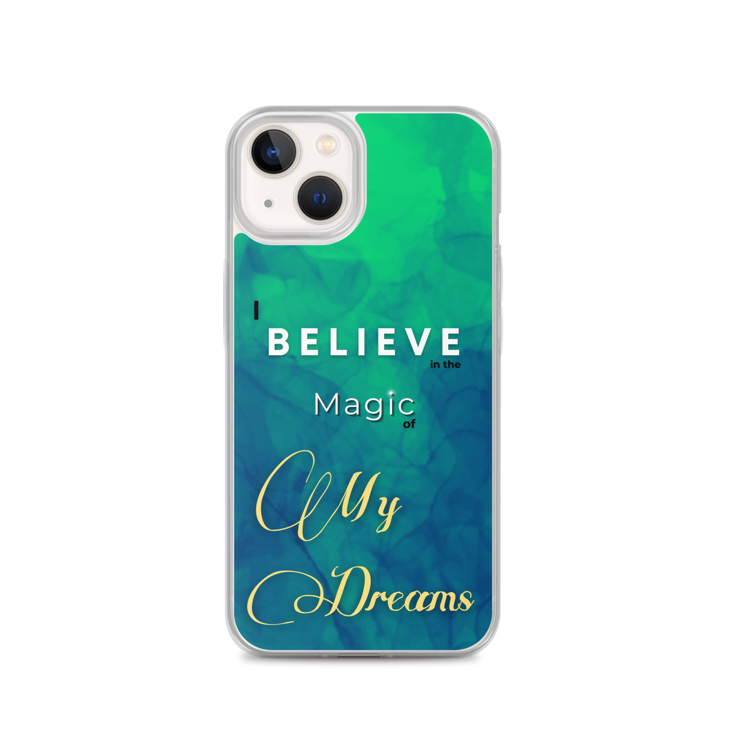 CLEAR iPHONE CASE - Tranquil Tide