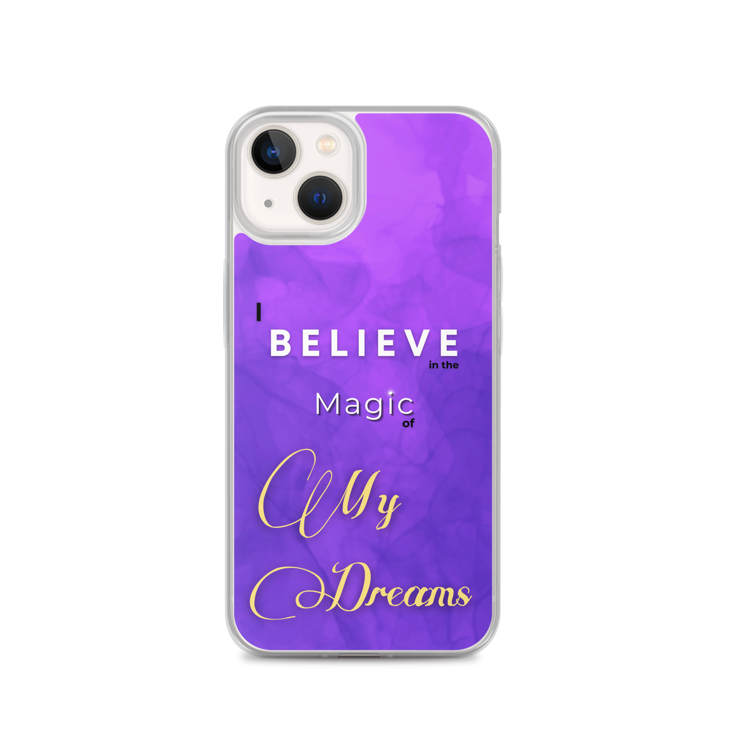 CLEAR iPHONE CASE - Tranquil Tide