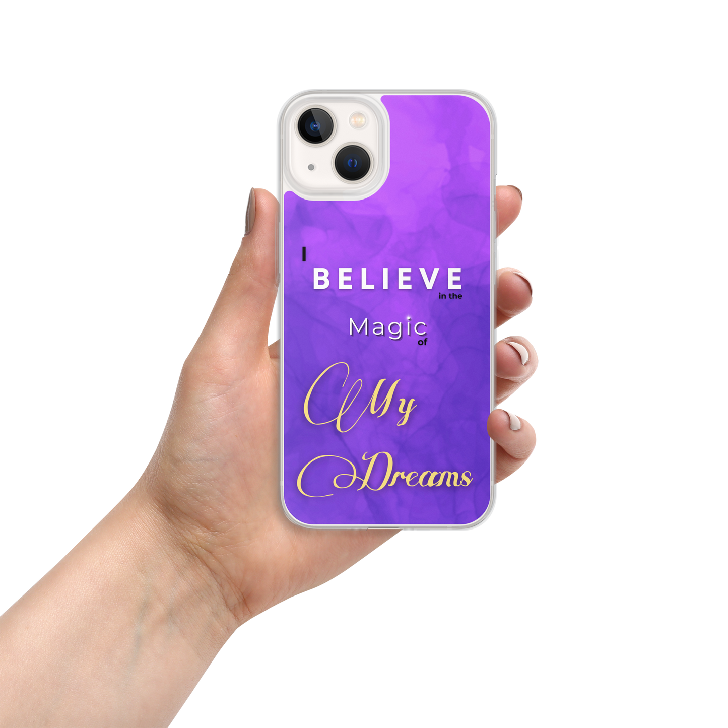CLEAR iPHONE CASE - Tranquil Tide