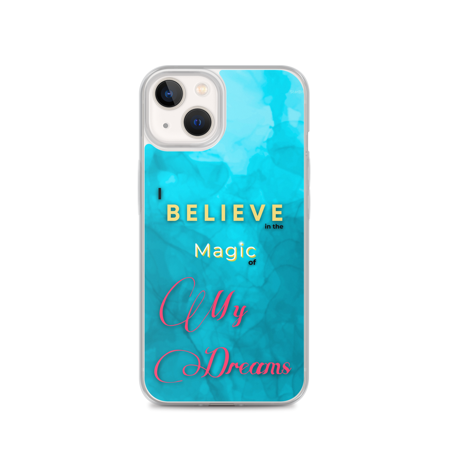 CLEAR iPHONE CASE - Tranquil Tide