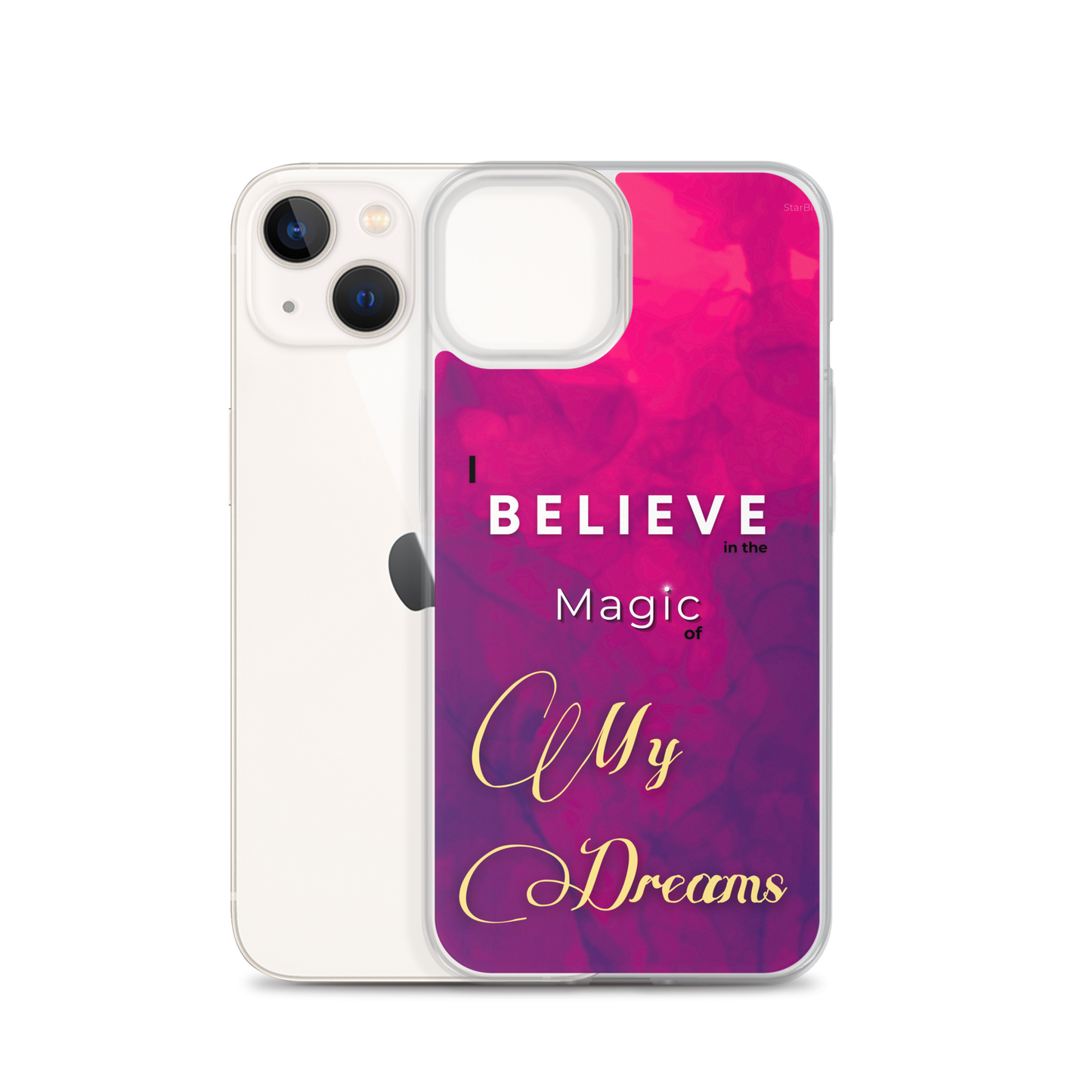 CLEAR iPHONE CASE - Tranquil Tide