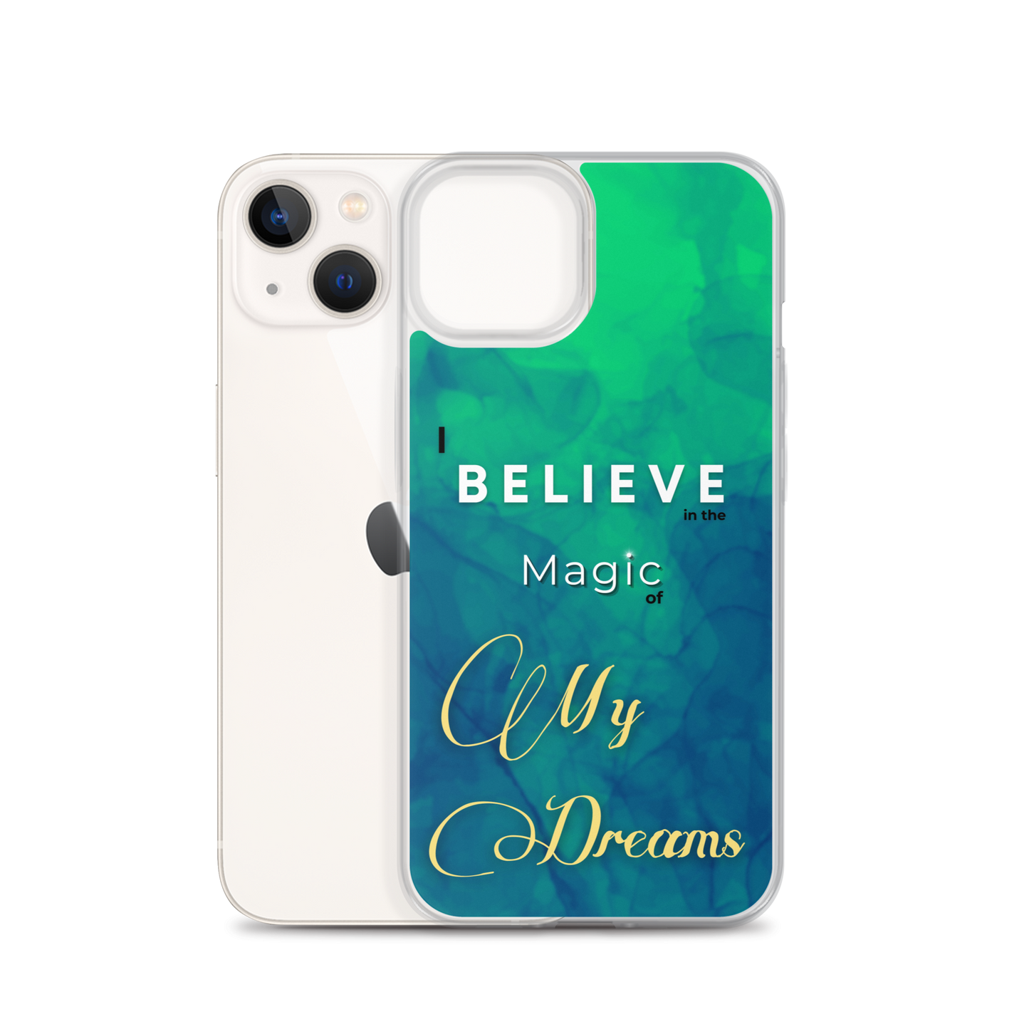 CLEAR iPHONE CASE - Tranquil Tide