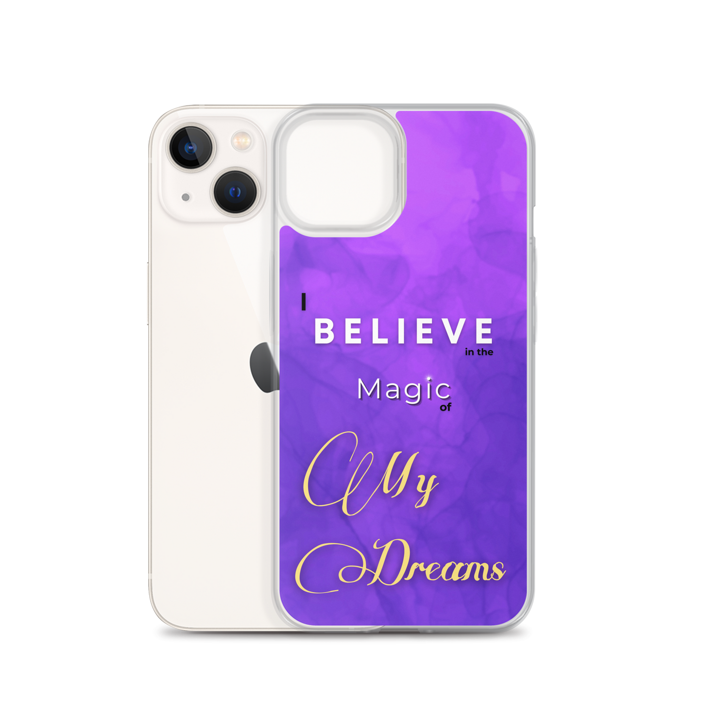 CLEAR iPHONE CASE - Tranquil Tide