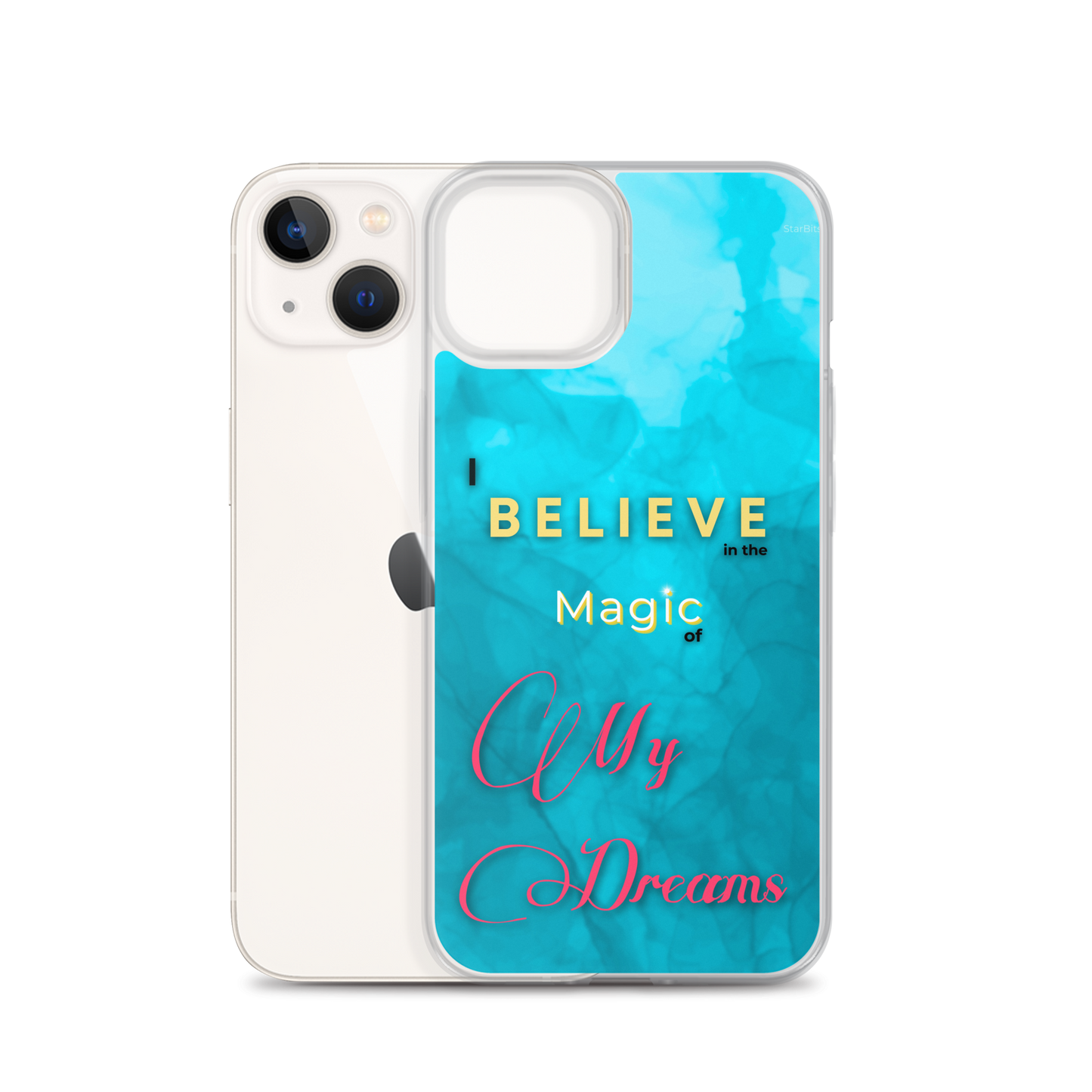 CLEAR iPHONE CASE - Tranquil Tide