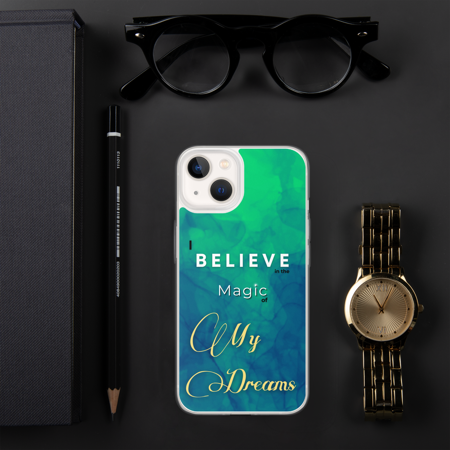 CLEAR iPHONE CASE - Tranquil Tide