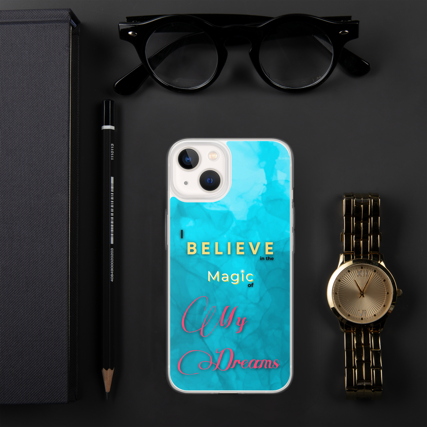 CLEAR iPHONE CASE - Tranquil Tide