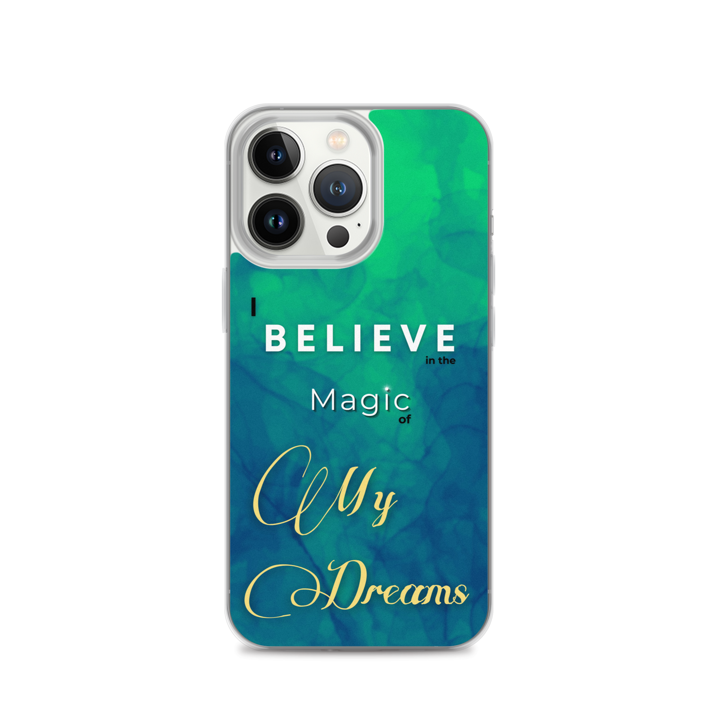 CLEAR iPHONE CASE - Tranquil Tide