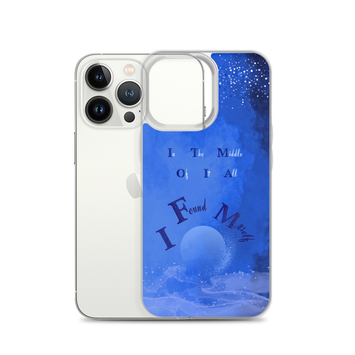 CleariPhoneCase_CELESTIALDREAMS_MidnightMagic_13Pro_StarBits