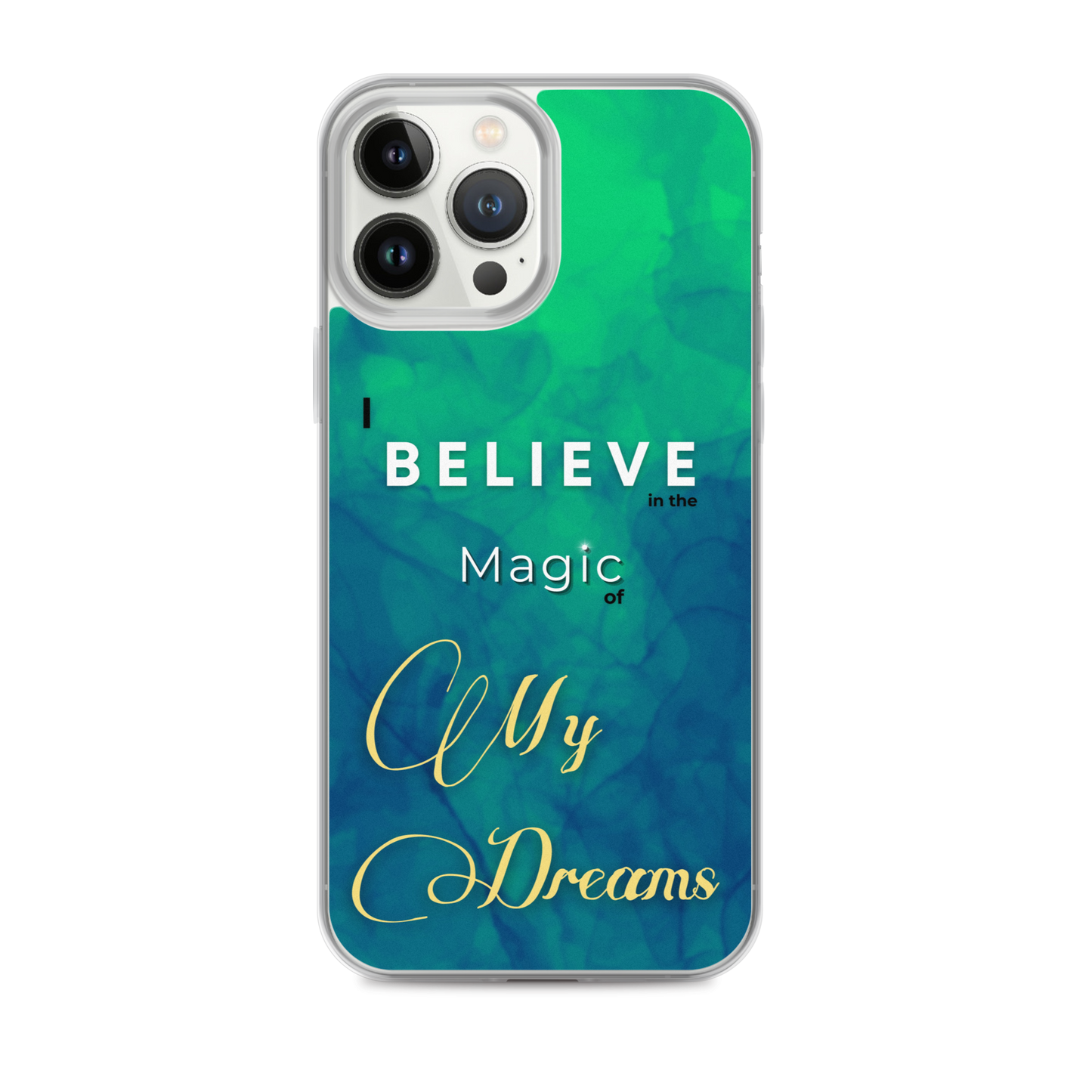 CLEAR iPHONE CASE - Tranquil Tide