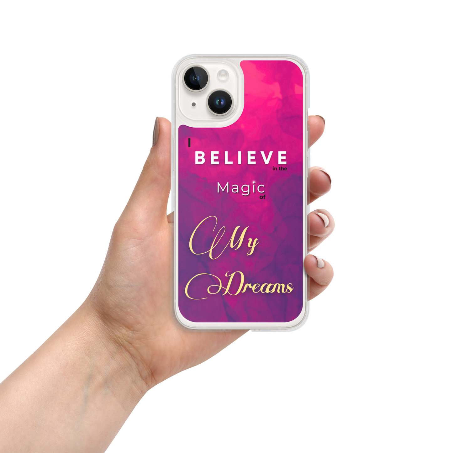 CLEAR iPHONE CASE - Tranquil Tide