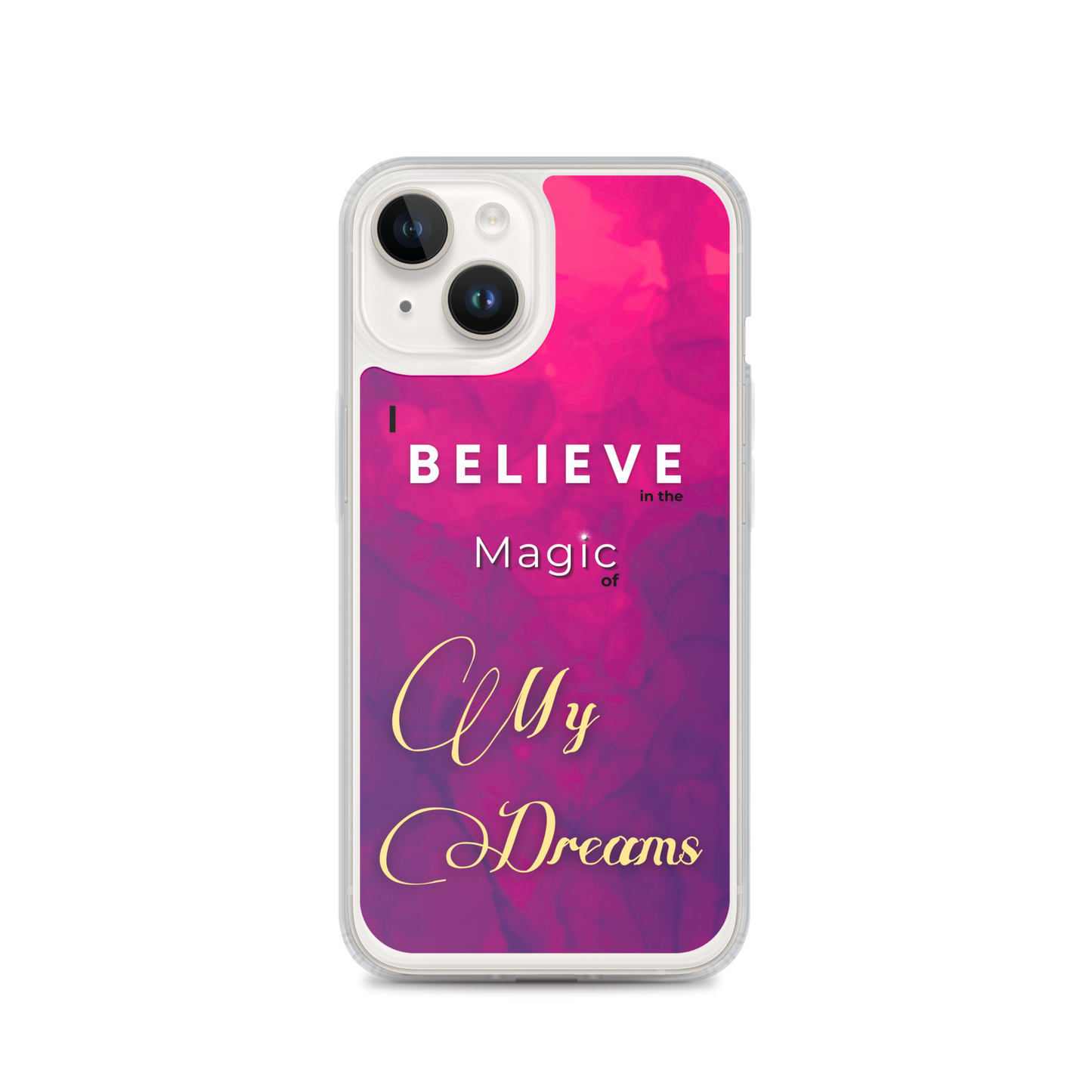 CLEAR iPHONE CASE - Tranquil Tide