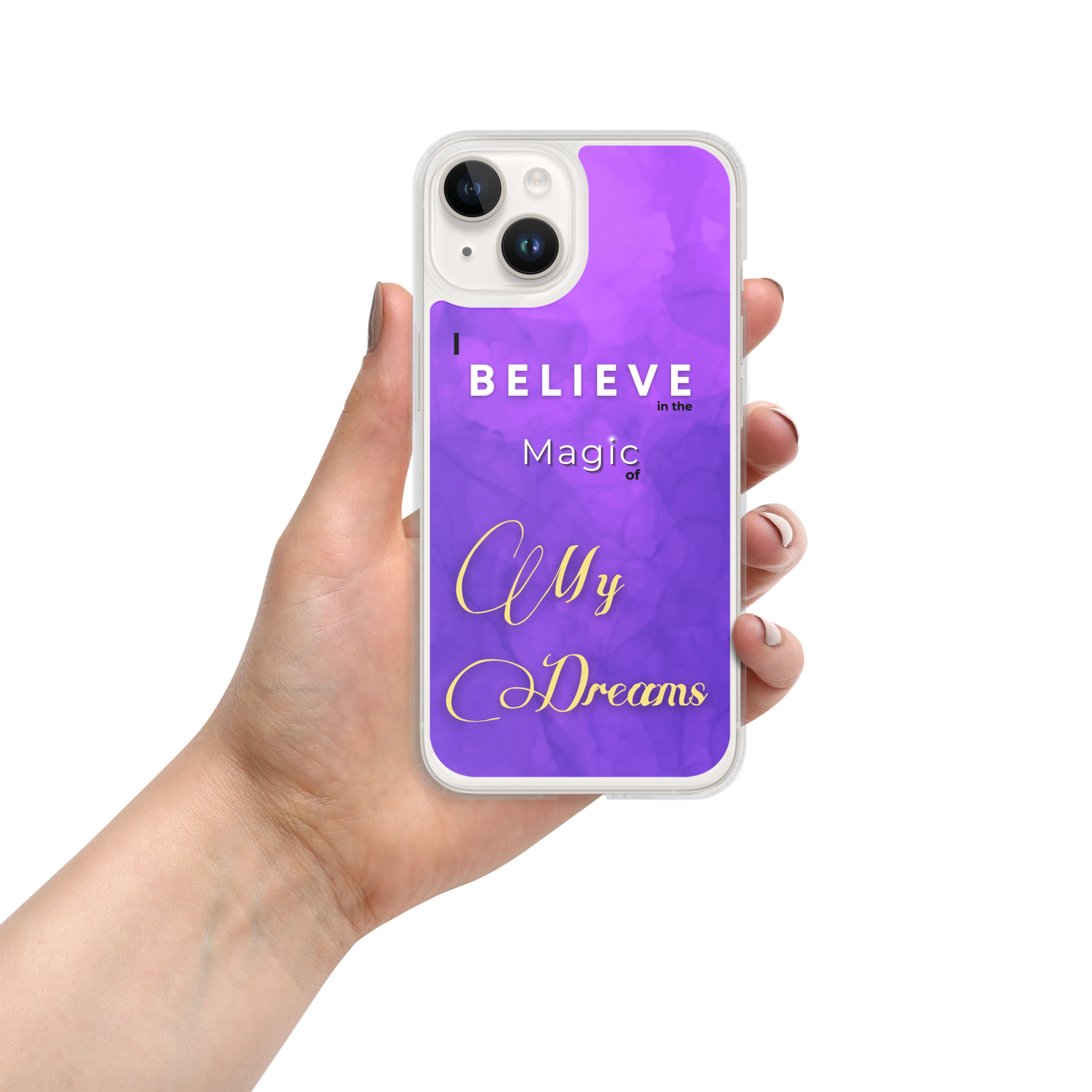 CLEAR iPHONE CASE - Tranquil Tide