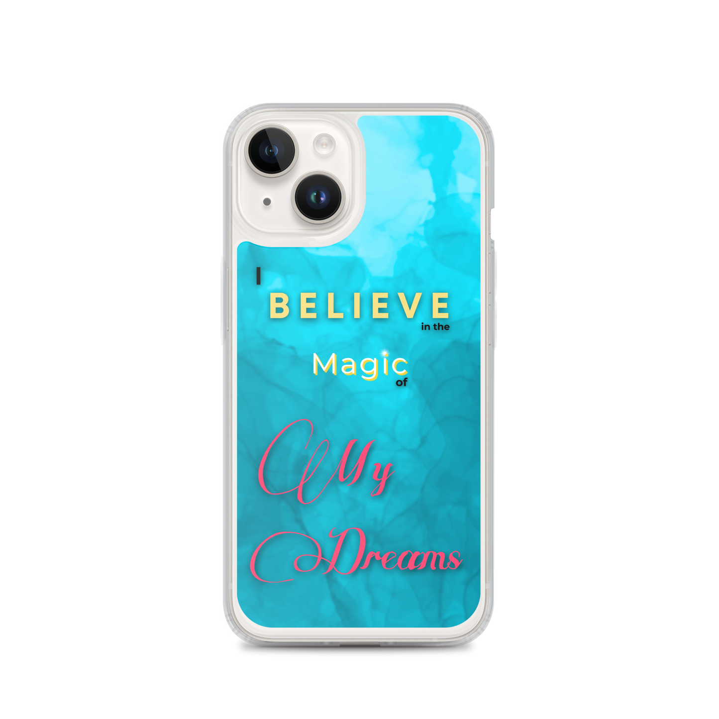 CLEAR iPHONE CASE - Tranquil Tide