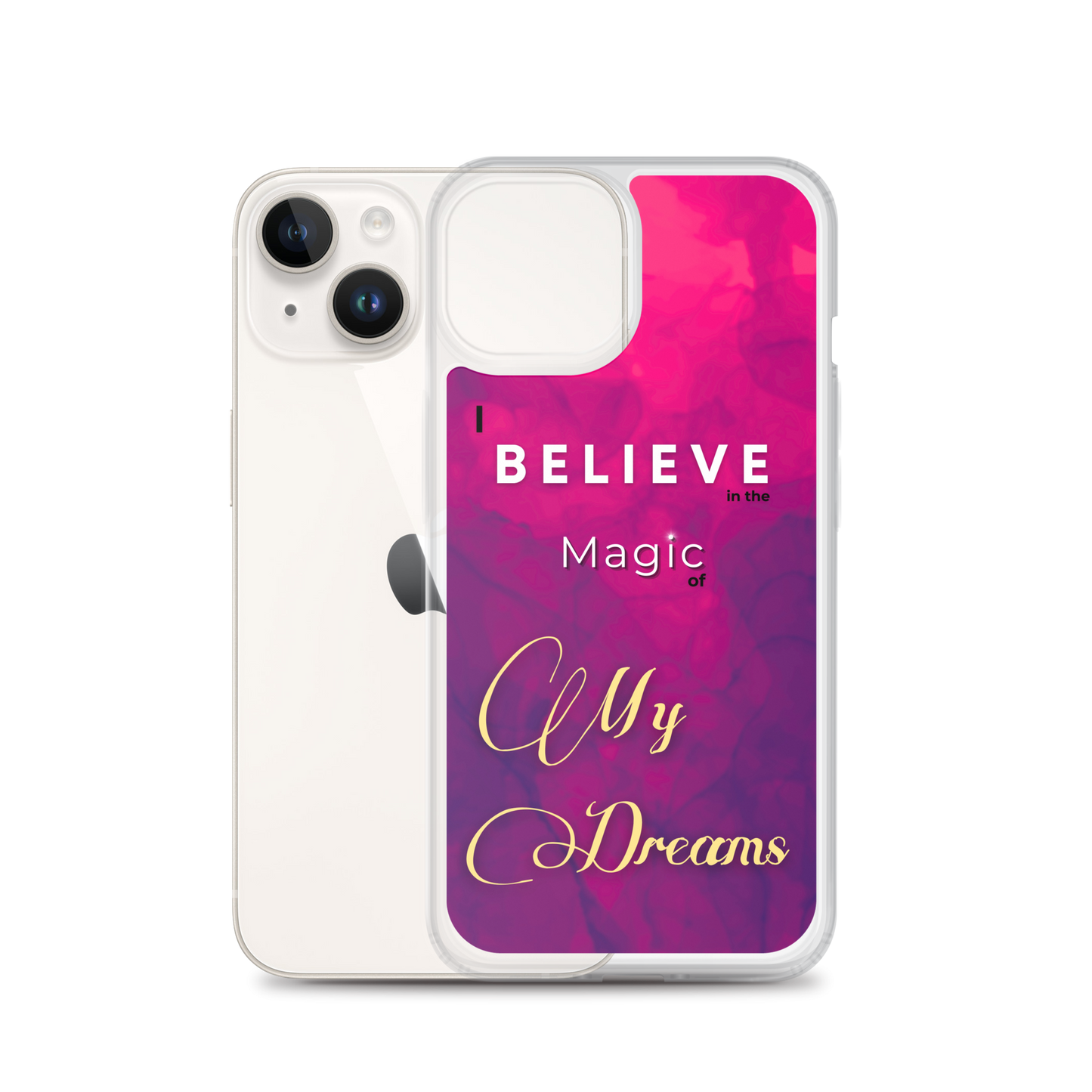 CLEAR iPHONE CASE - Tranquil Tide