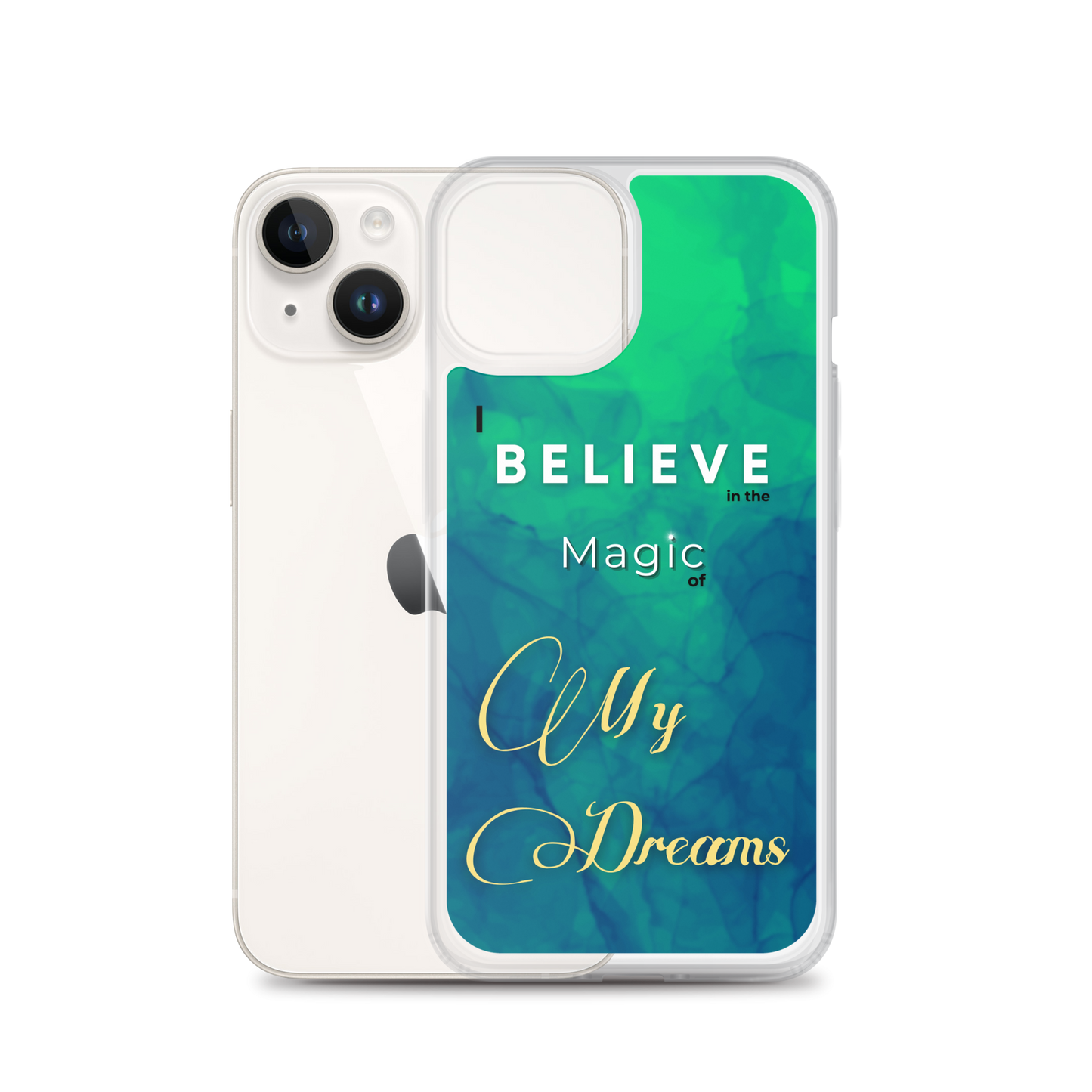 CLEAR iPHONE CASE - Tranquil Tide