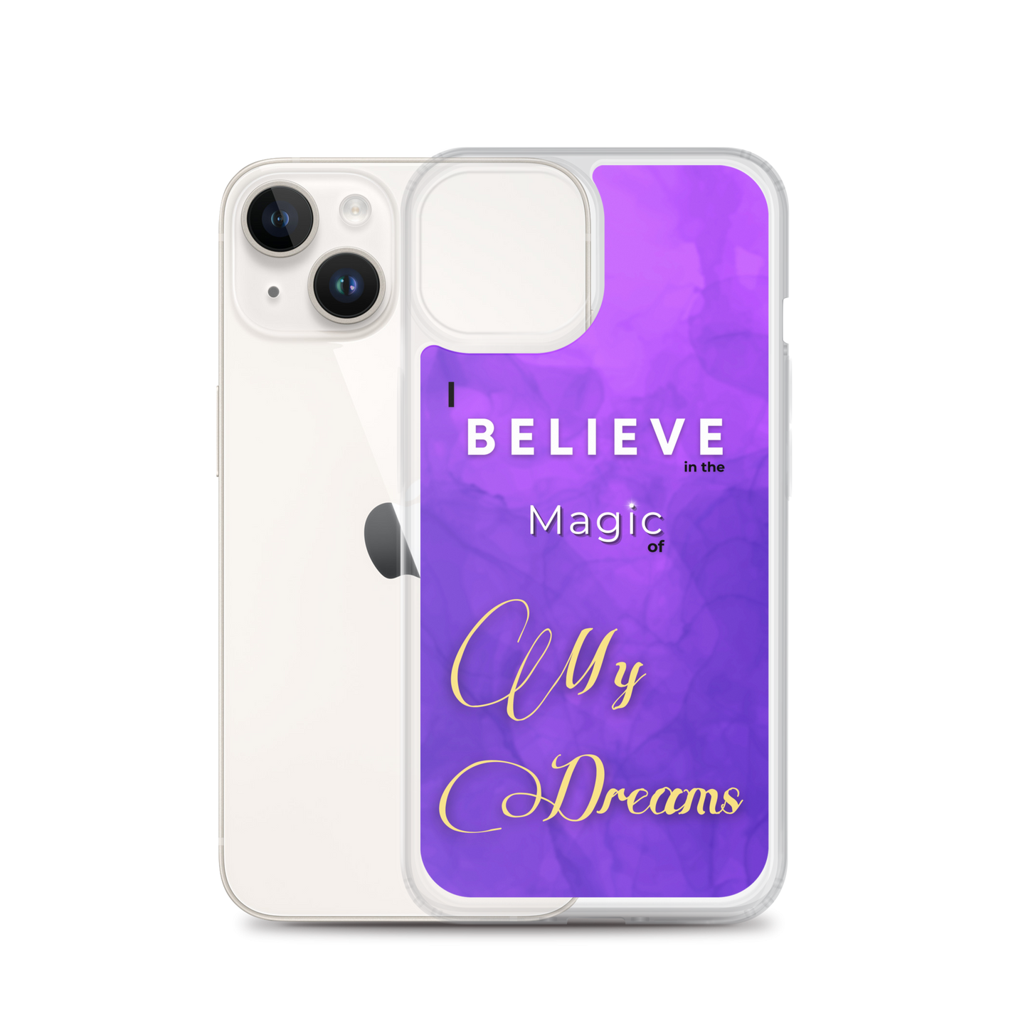 CLEAR iPHONE CASE - Tranquil Tide