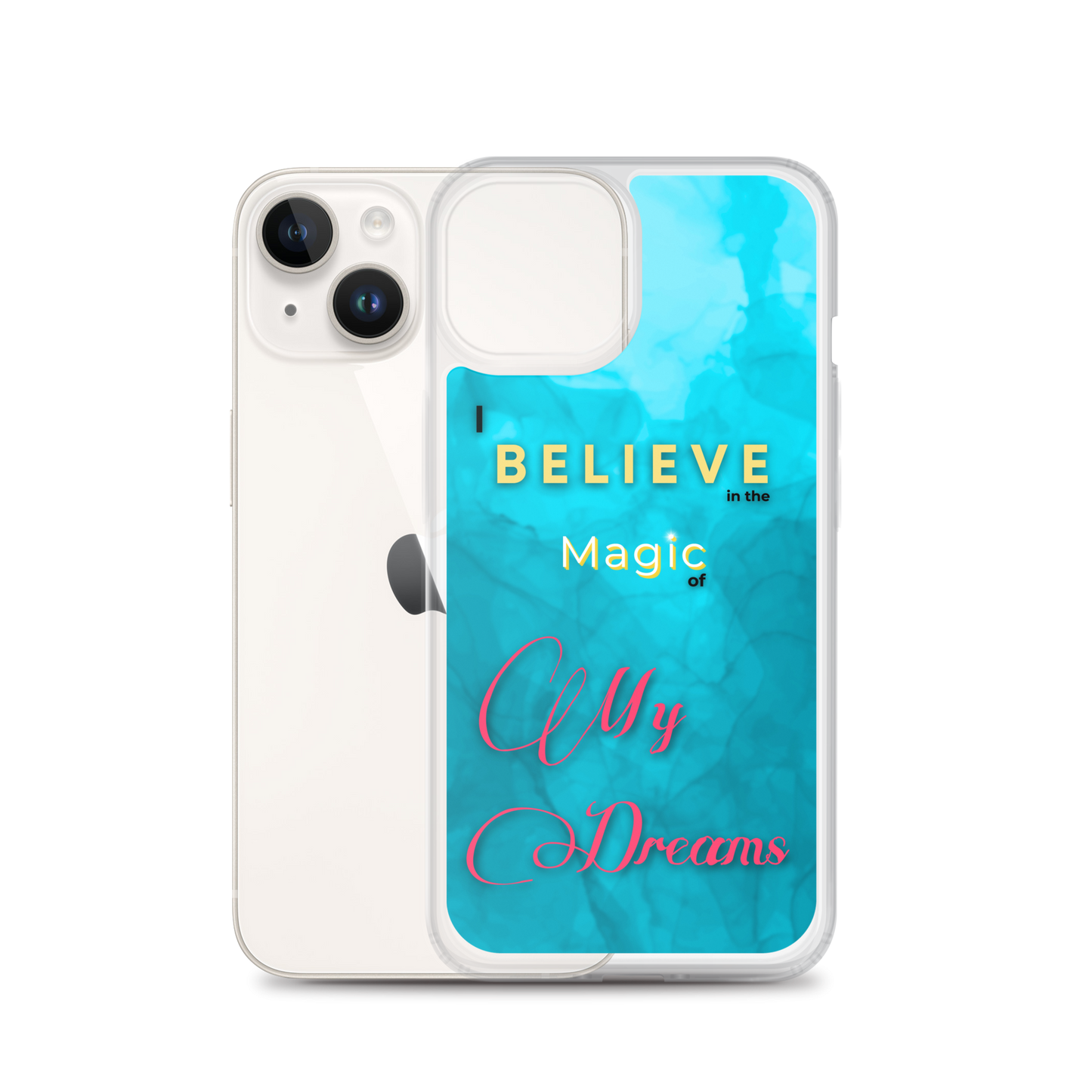 CLEAR iPHONE CASE - Tranquil Tide
