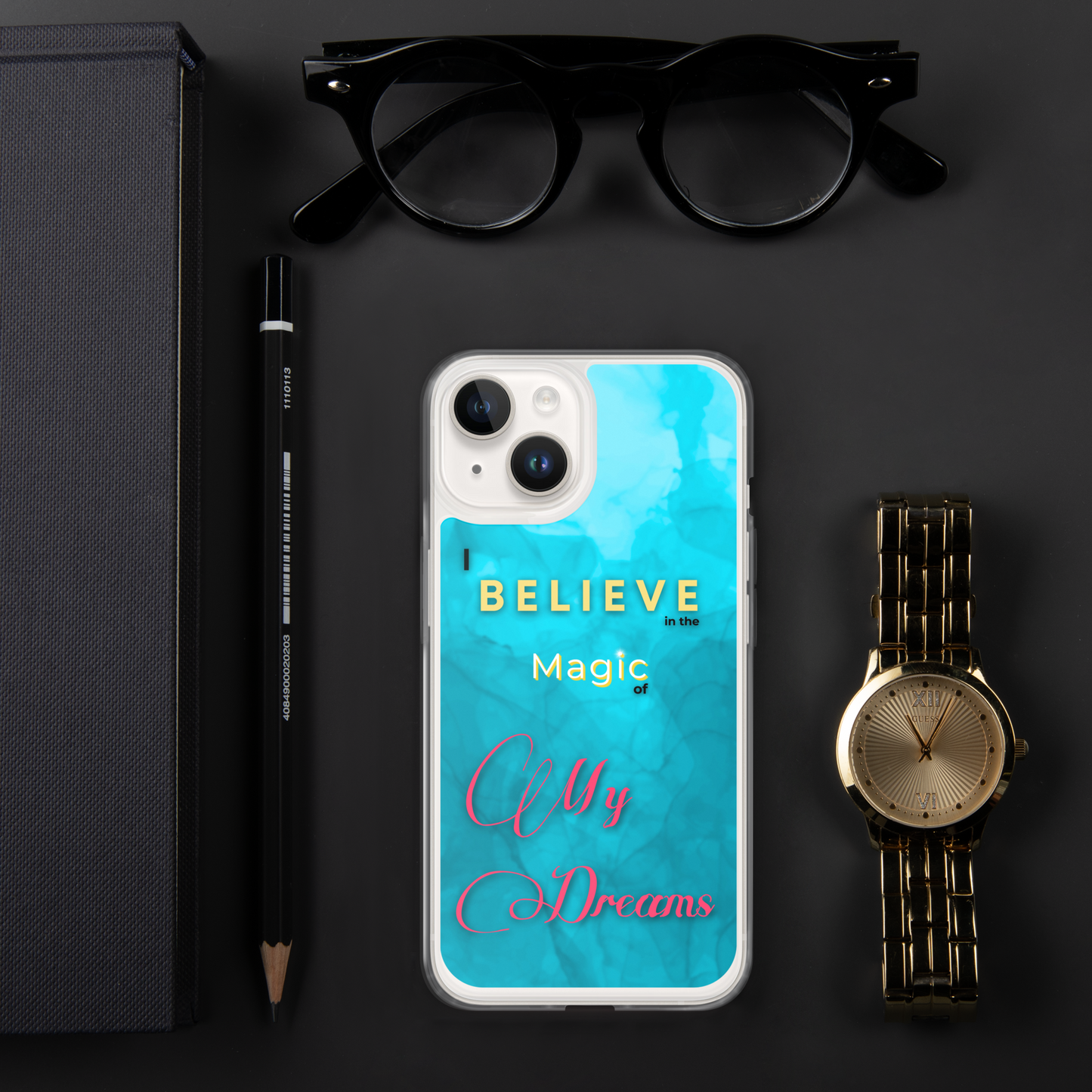 CLEAR iPHONE CASE - Tranquil Tide