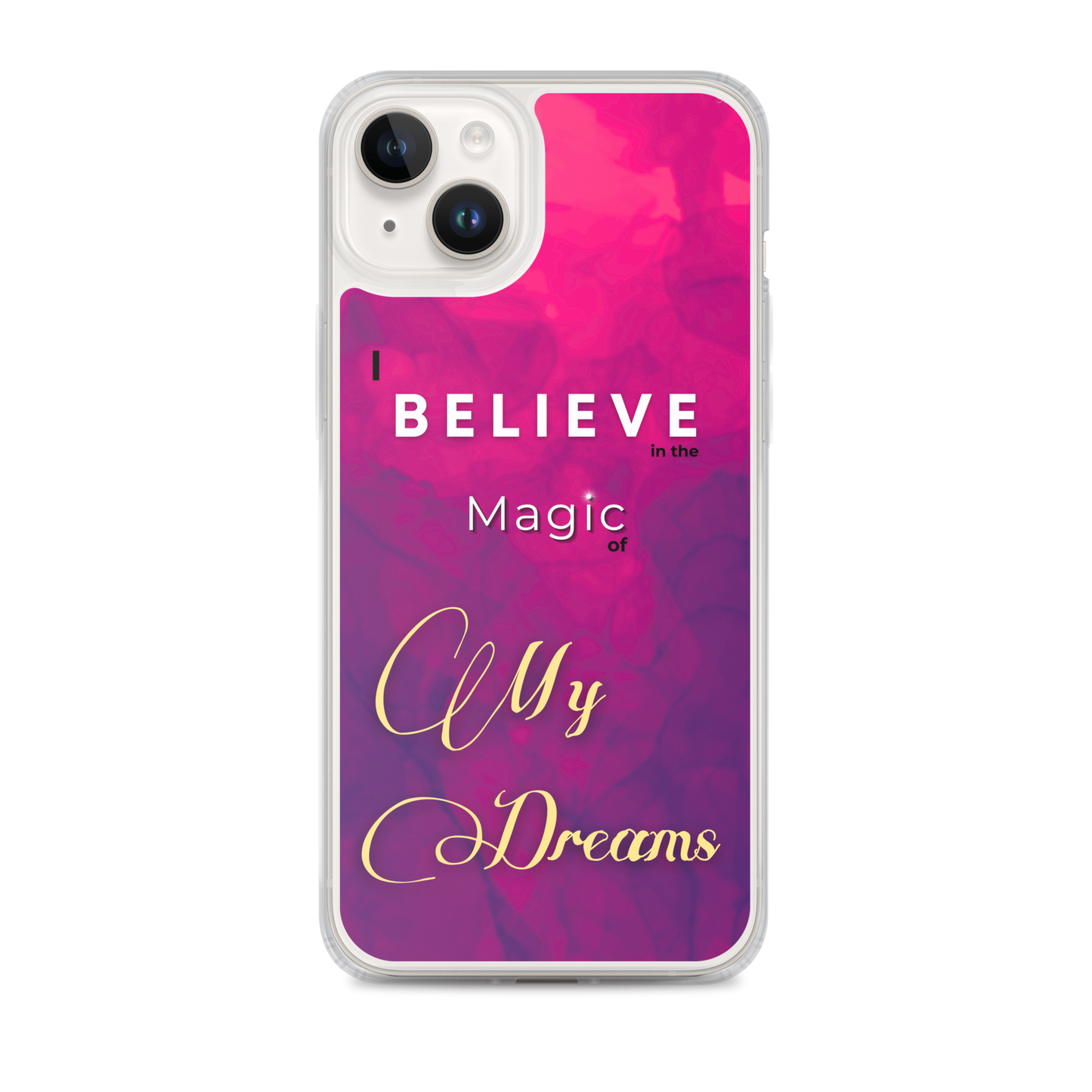 CLEAR iPHONE CASE - Tranquil Tide