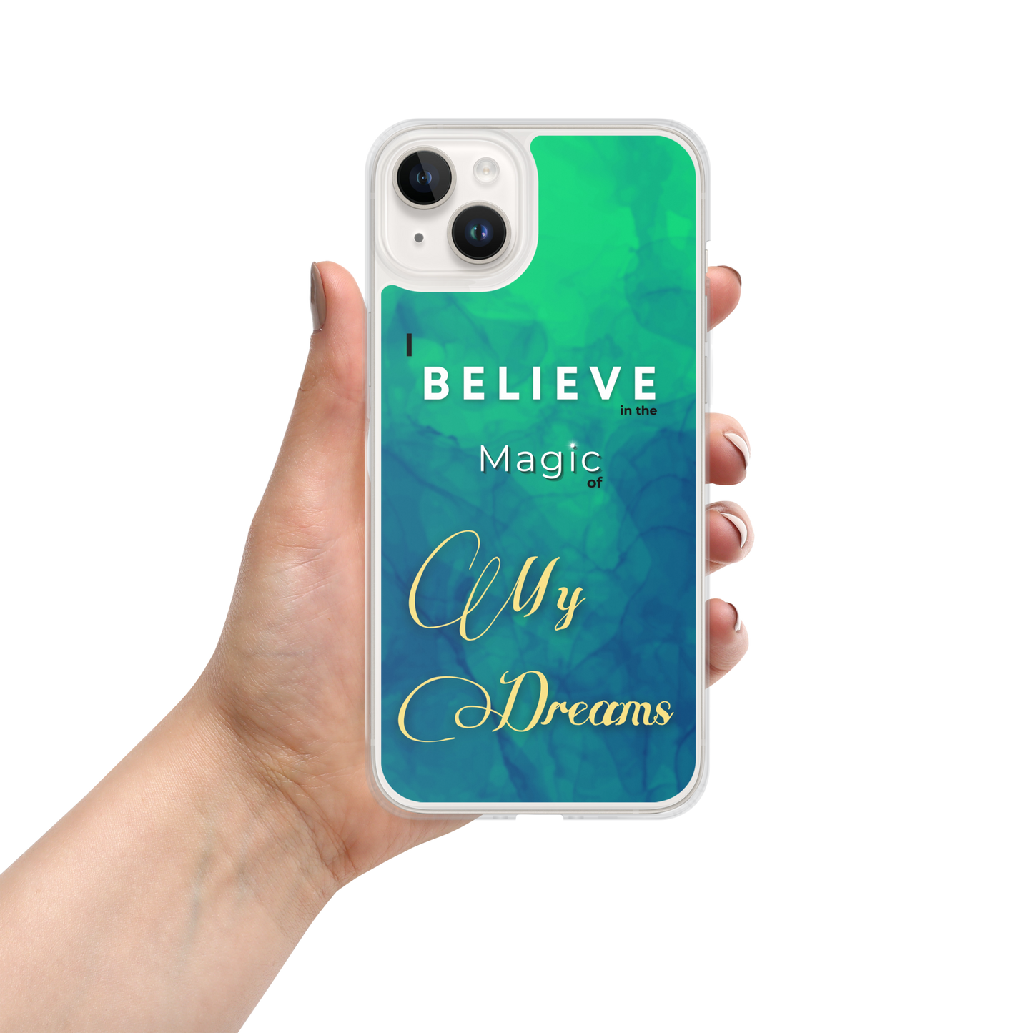 CLEAR iPHONE CASE - Tranquil Tide