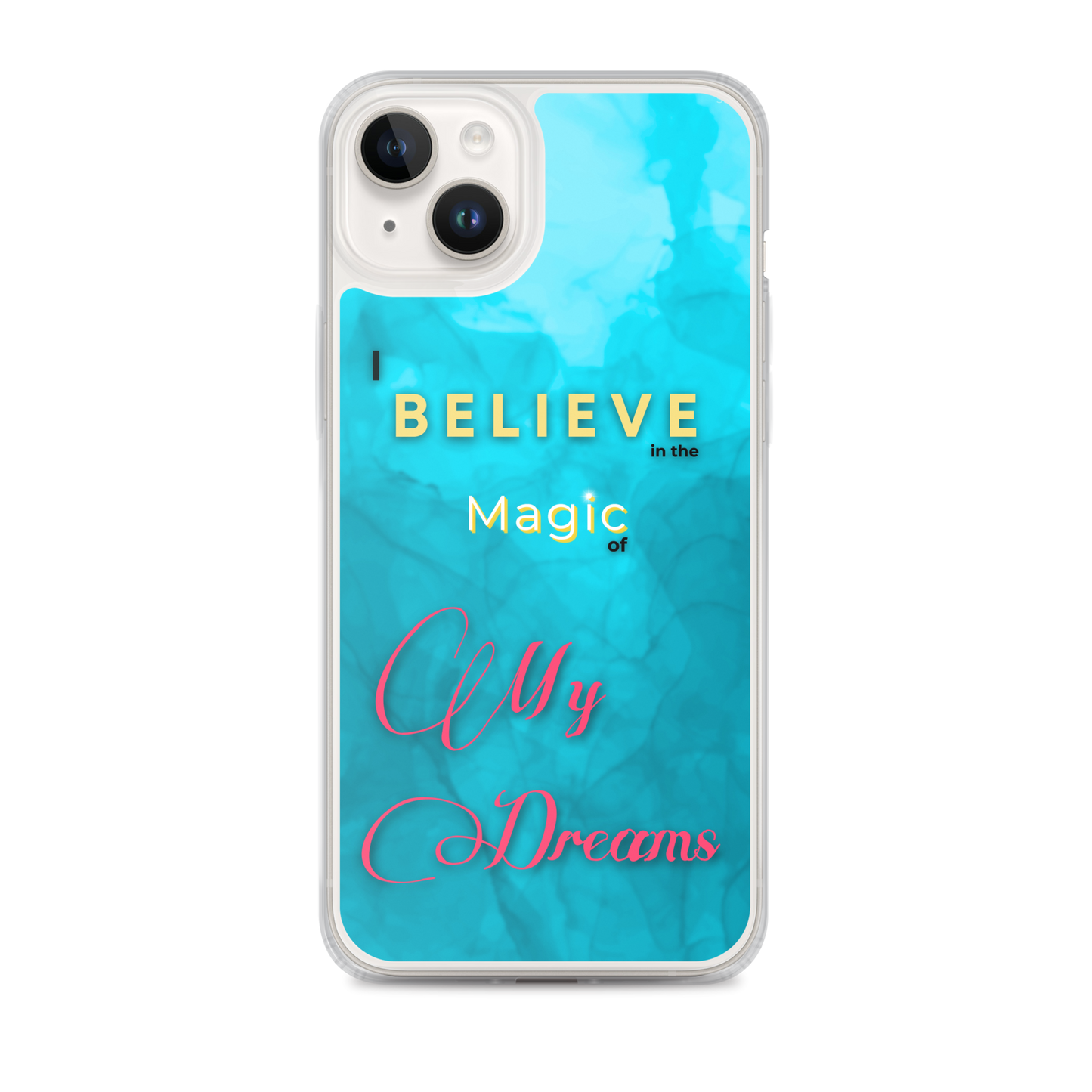 CLEAR iPHONE CASE - Tranquil Tide